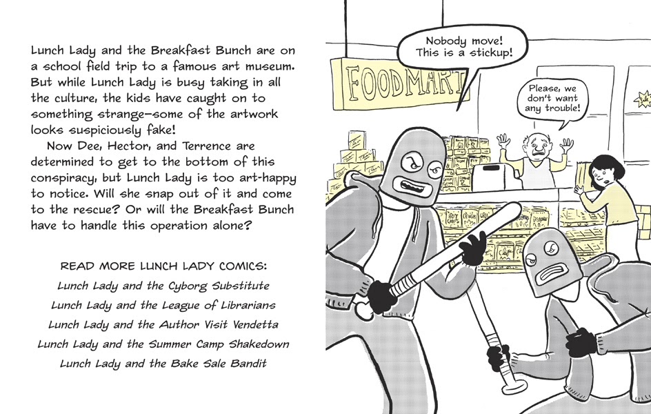 Read online Lunch Lady and the Field Trip Fiasco comic -  Issue # Full - 2