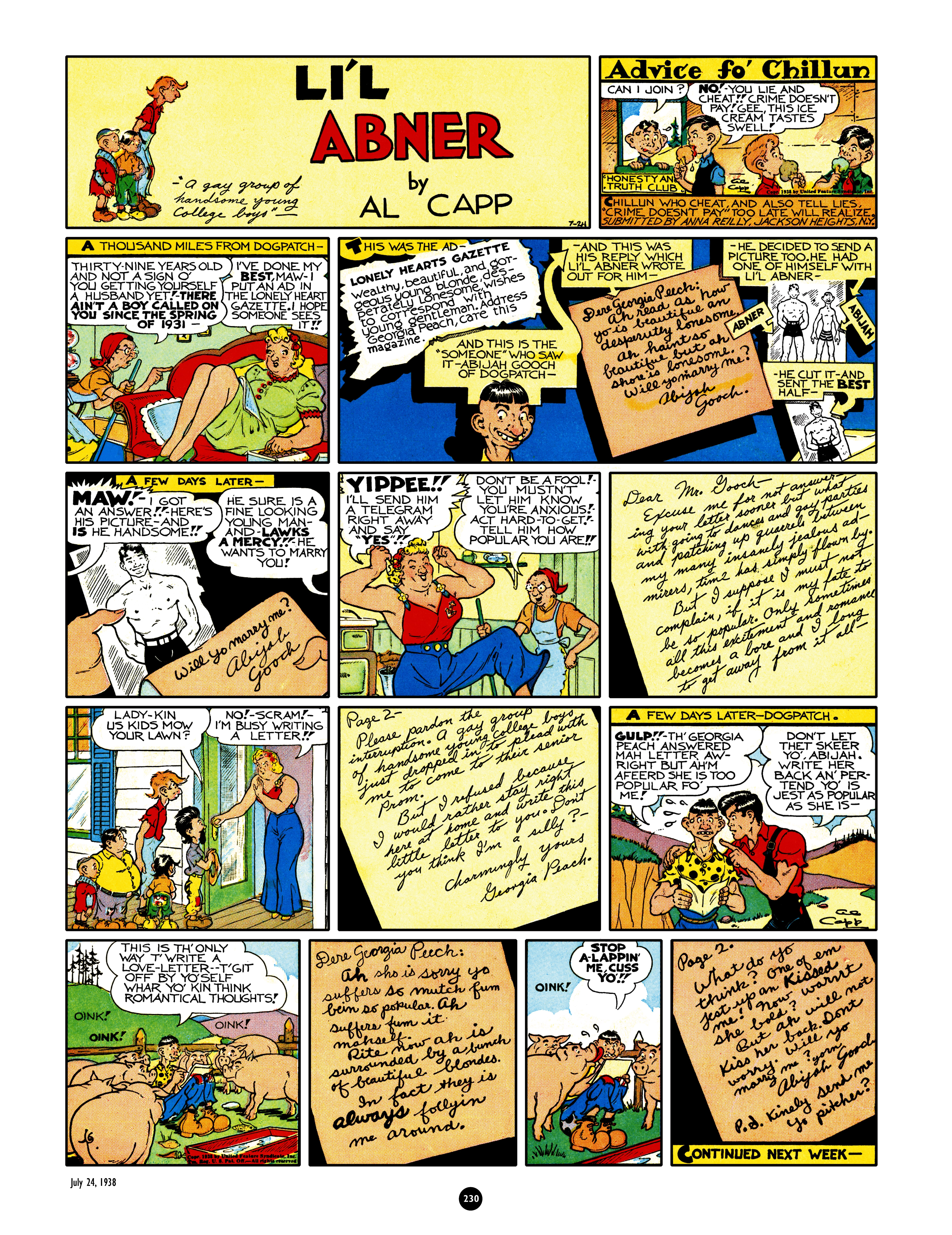 Read online Al Capp's Li'l Abner Complete Daily & Color Sunday Comics comic -  Issue # TPB 2 (Part 3) - 32