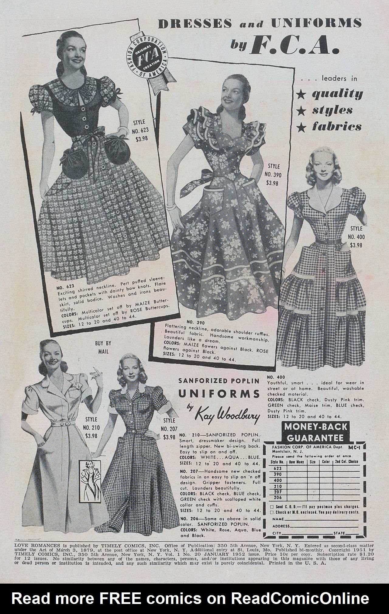 Read online Love Romances comic -  Issue #20 - 2