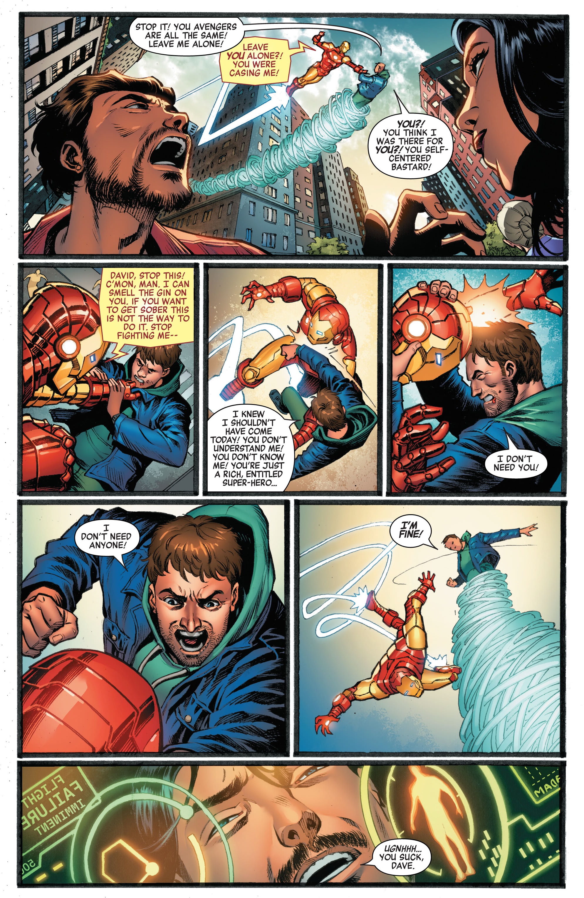 Read online Marvel's Voices: The Avengers comic -  Issue # Full - 9