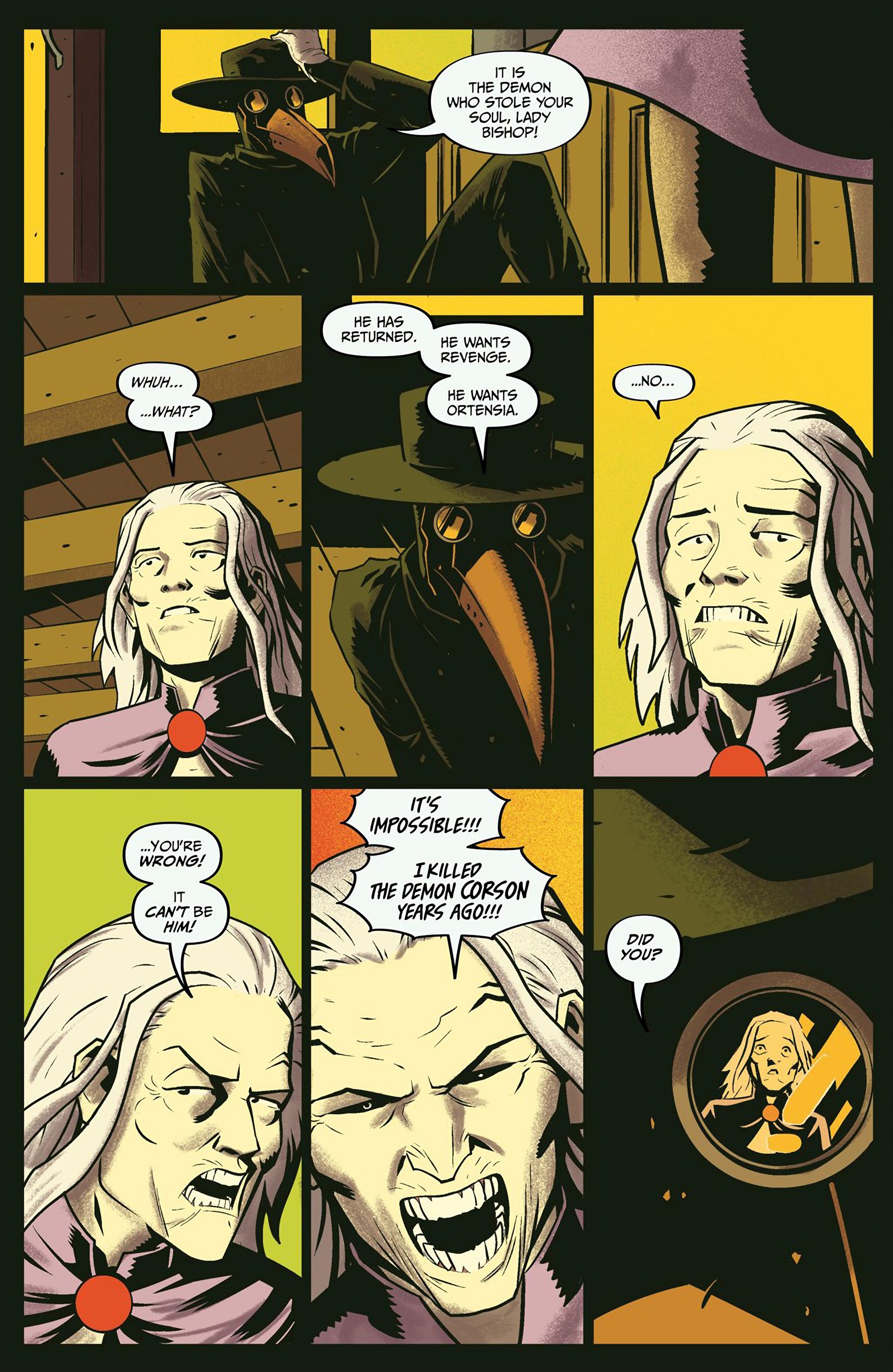 Read online Midnight Western Theatre: Witch Trial comic -  Issue #1 - 21