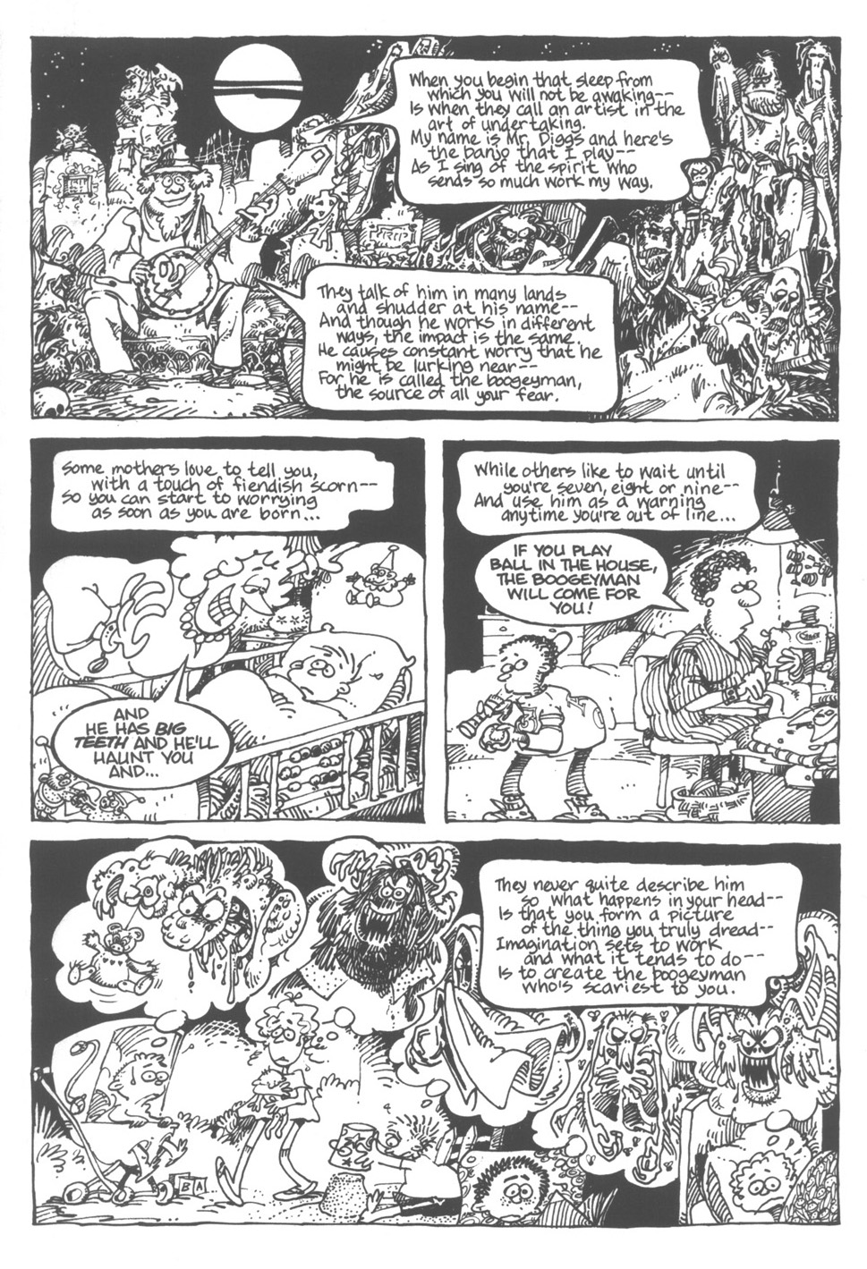 Read online Sergio Aragonés Boogeyman comic -  Issue #1 - 3