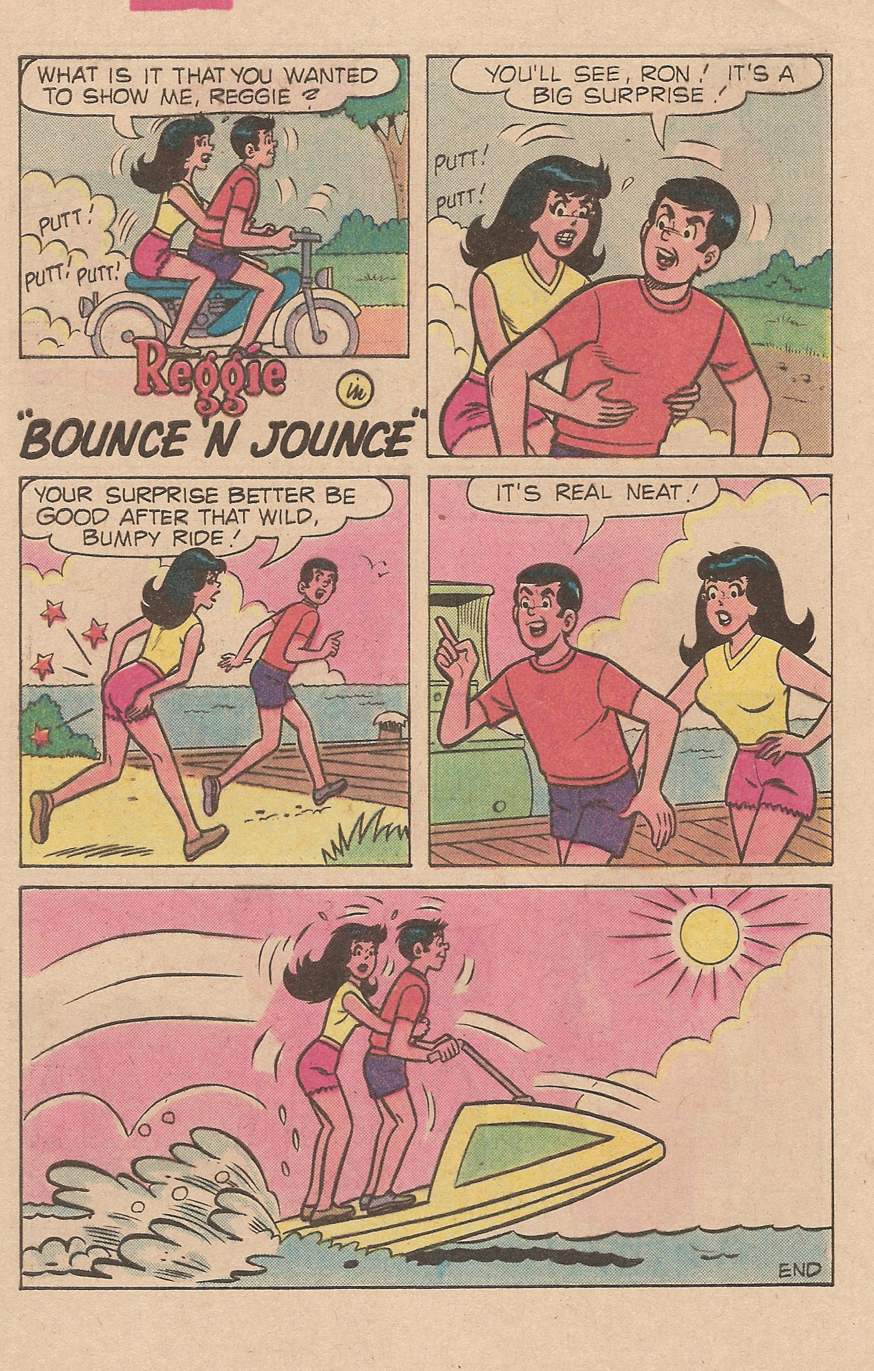 Read online Reggie's Wise Guy Jokes comic -  Issue #55 - 32