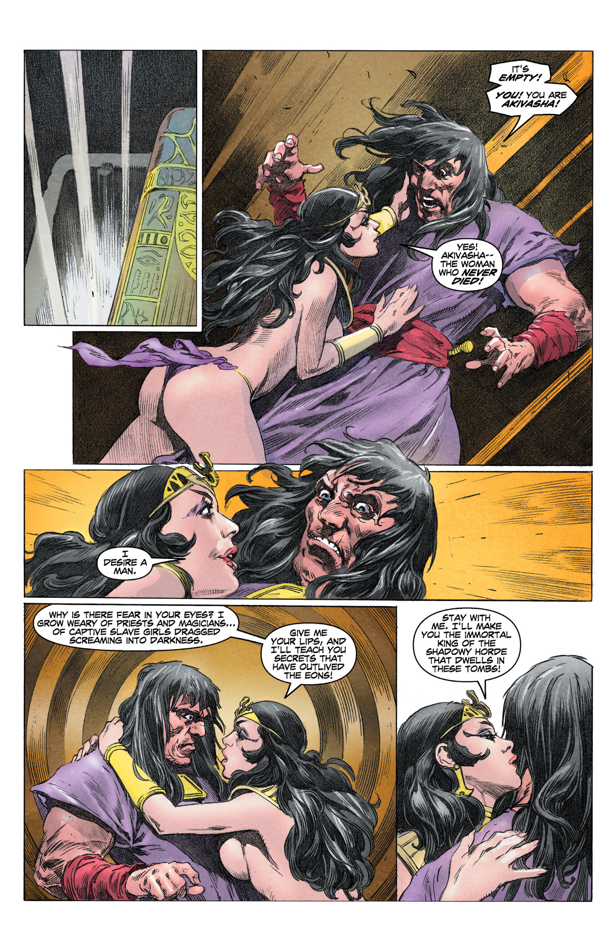 Read online King Conan Chronicles Epic Collection comic -  Issue # Wolves And Dragons (Part 3) - 21
