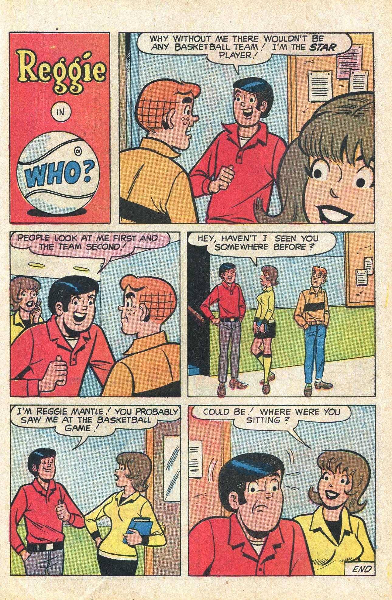 Read online Reggie's Wise Guy Jokes comic -  Issue #7 - 53