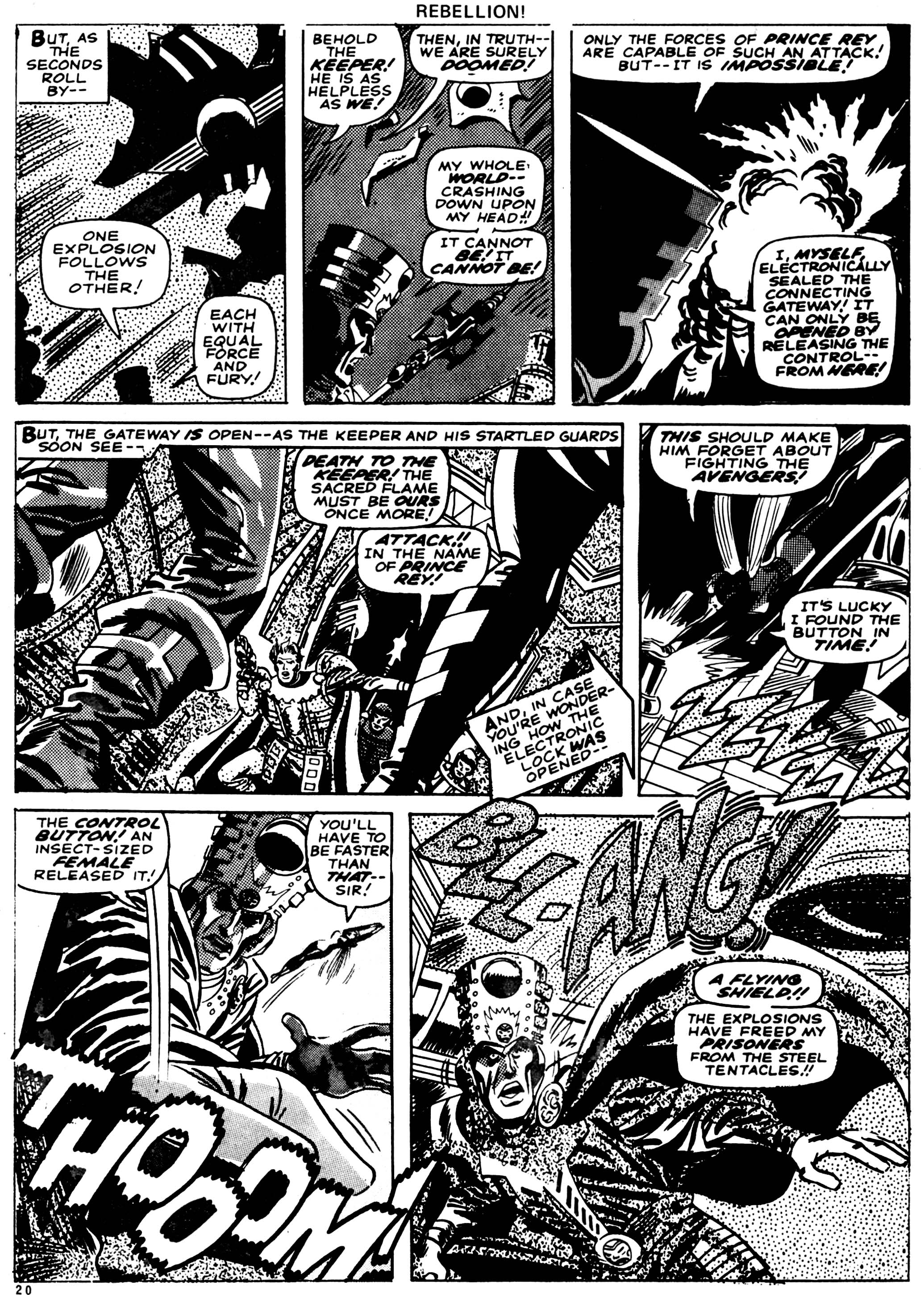 Read online The Avengers (1973) comic -  Issue #29 - 20