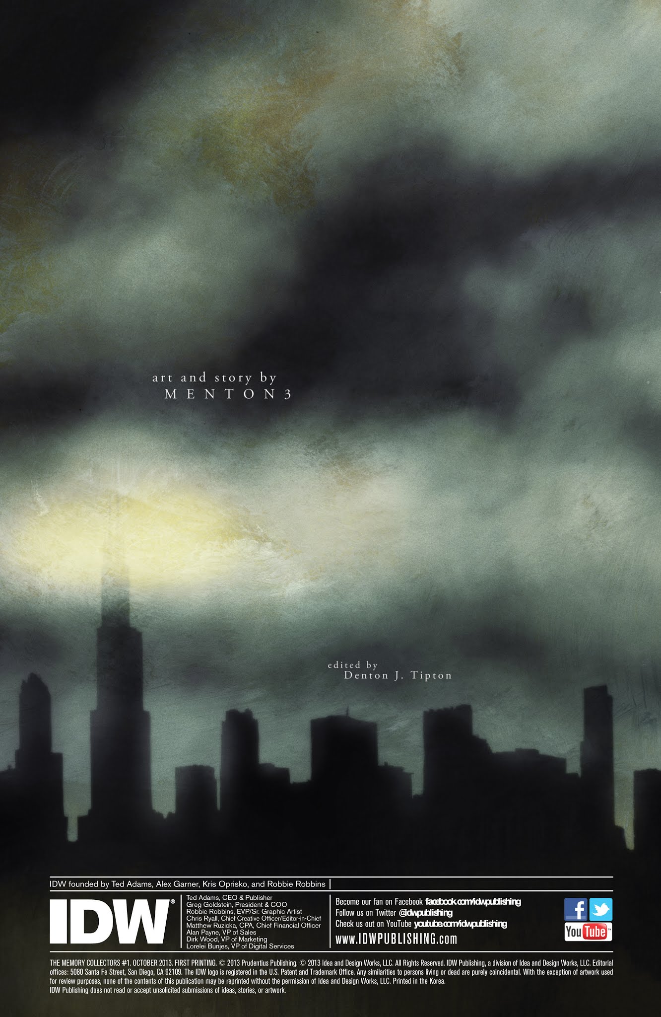 Read online The Memory Collectors comic -  Issue #1 - 2