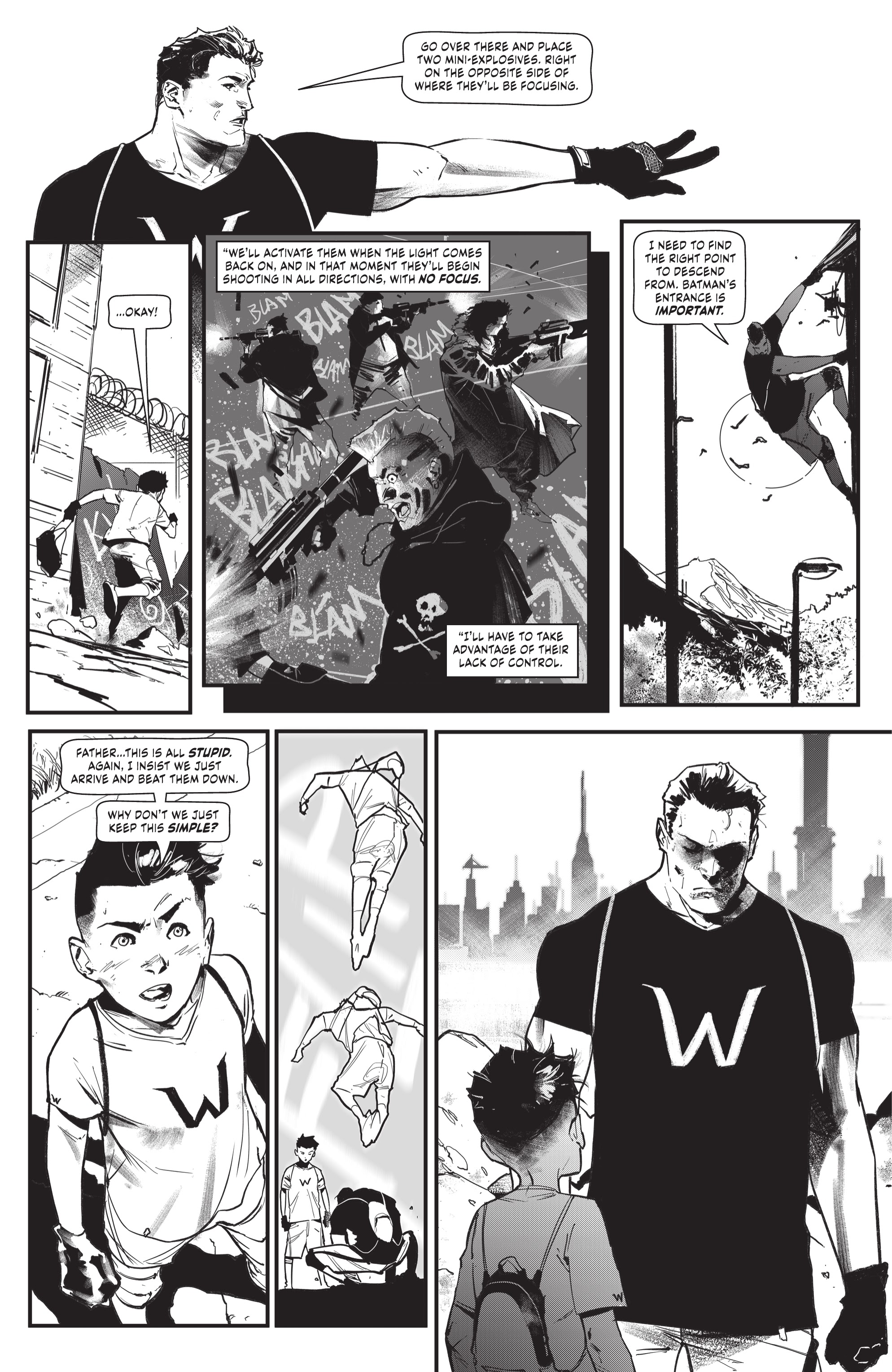 Read online Batman Black & White comic -  Issue #5 - 7