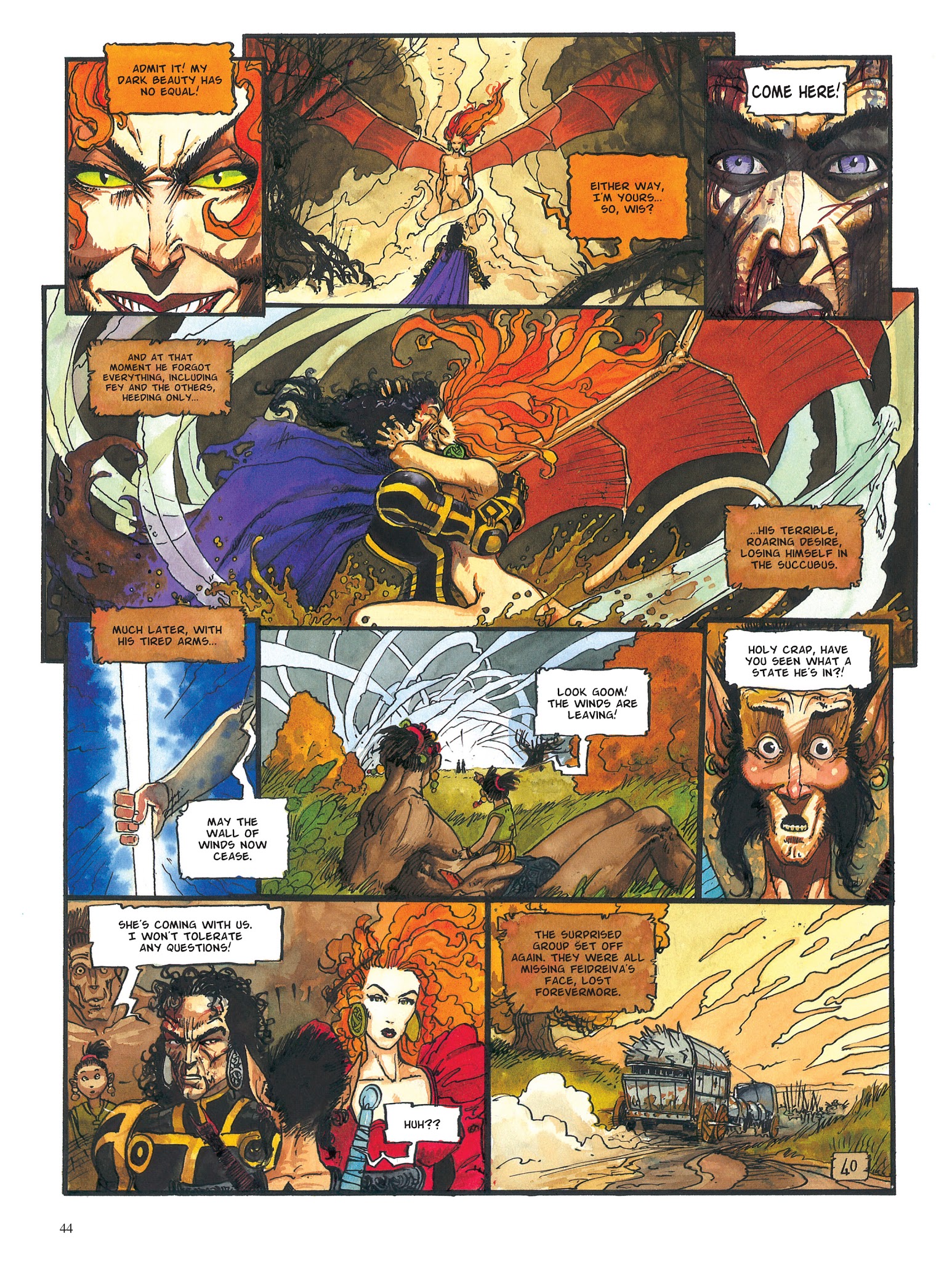 Read online The Black Moon Chronicles comic -  Issue #3 - 44
