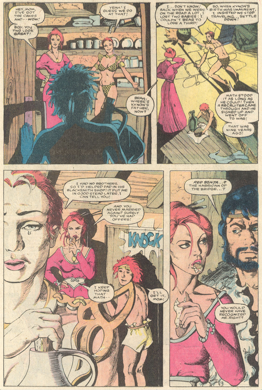 Read online Red Sonja (3rd Series) comic -  Issue #8 - 16