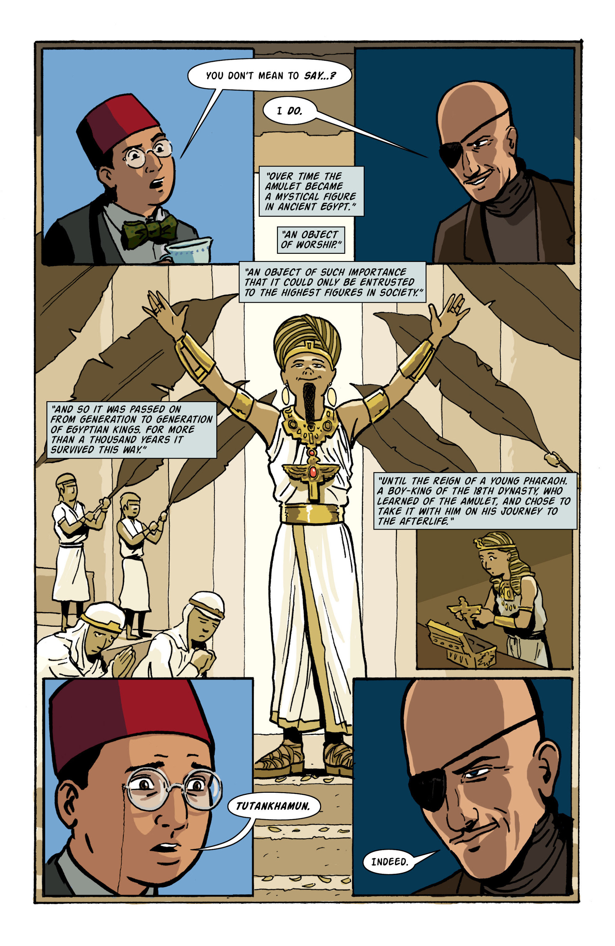 Read online Rocket Robinson and the Pharaoh's Fortune comic -  Issue # TPB (Part 2) - 11