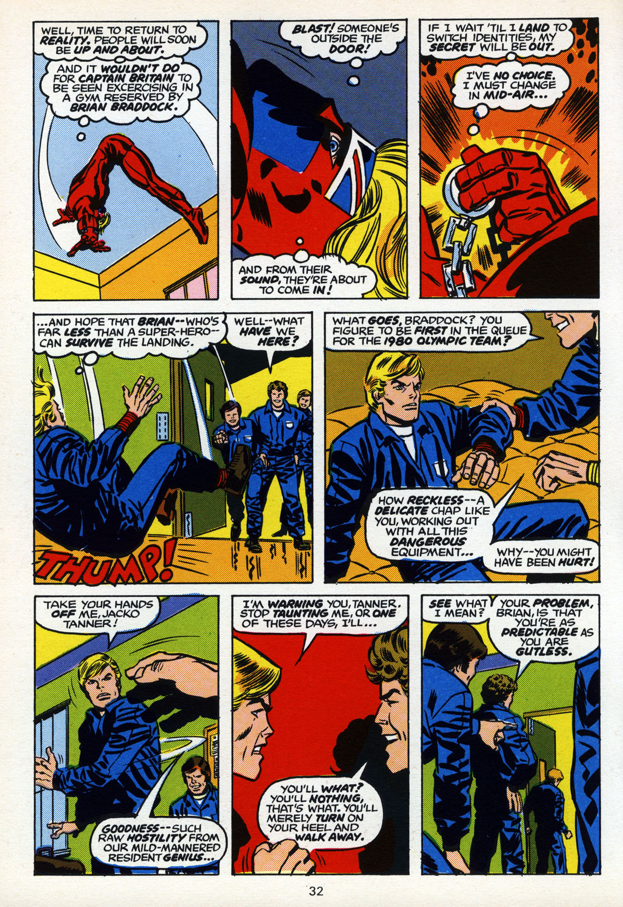 Read online Captain Britain (1976) comic -  Issue # _Annual - 31