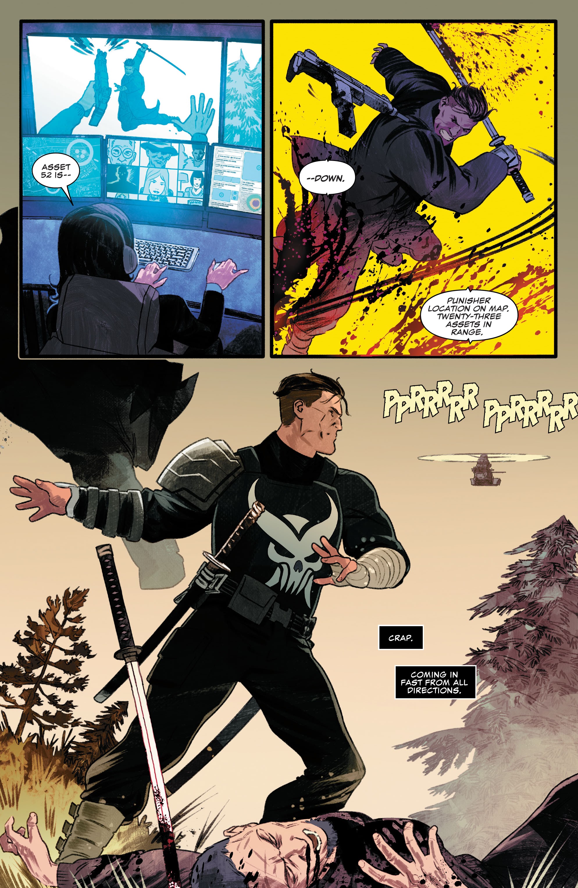 Read online Punisher War Journal: Brother comic -  Issue #1 - 17