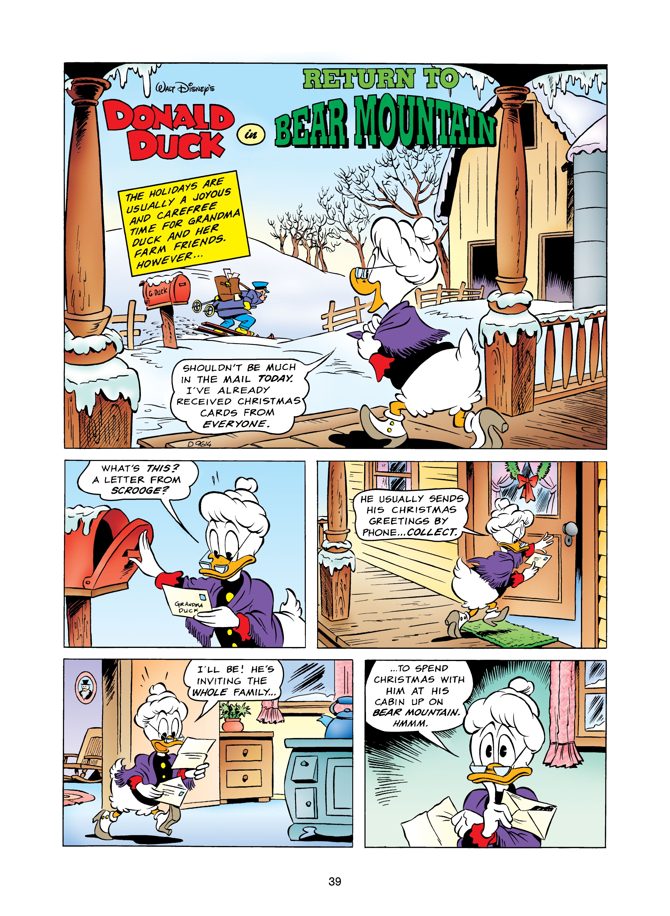 Read online Walt Disney's Uncle Scrooge & Donald Duck: Bear Mountain Tales comic -  Issue # TPB (Part 1) - 39