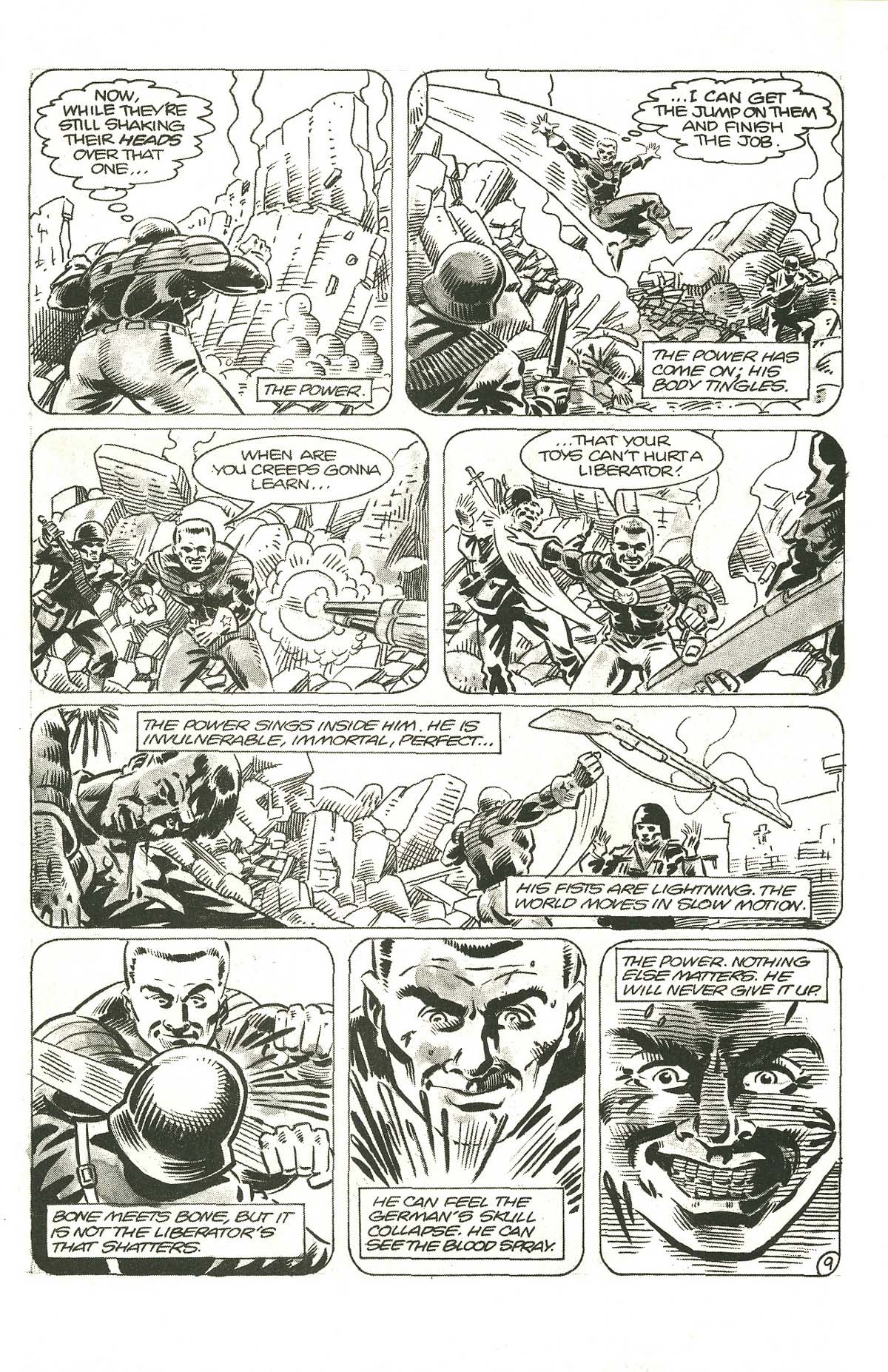 Read online Liberator (1987) comic -  Issue #1 - 11