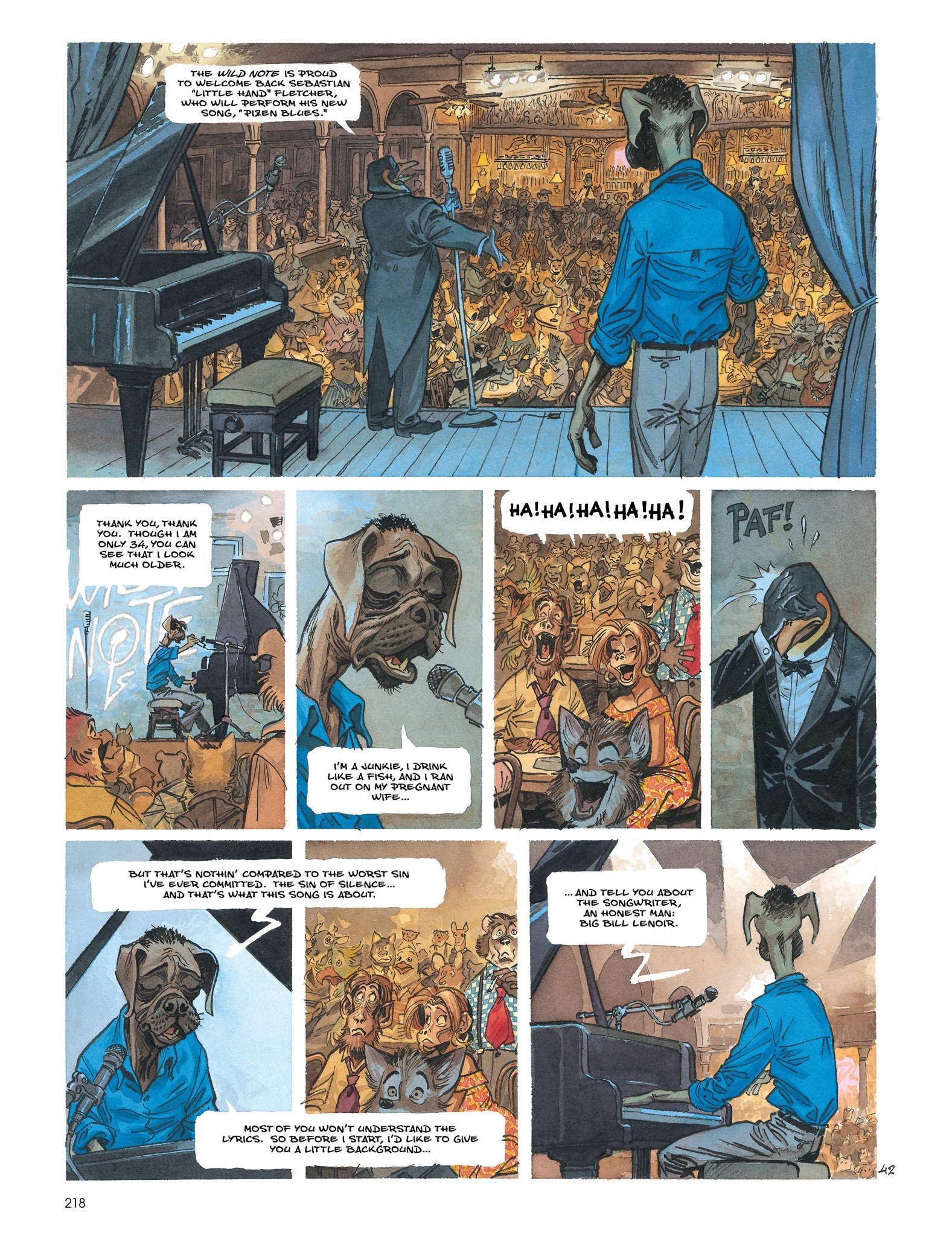 Read online Blacksad: The Collected Stories comic -  Issue # TPB (Part 3) - 20