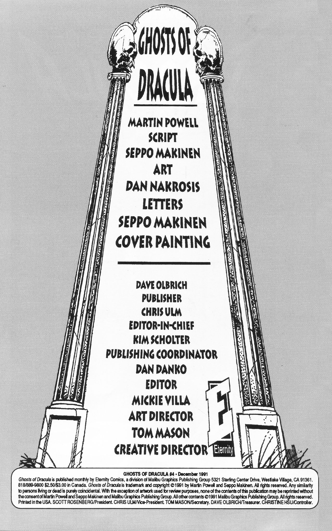 Read online Ghosts of Dracula comic -  Issue #4 - 2