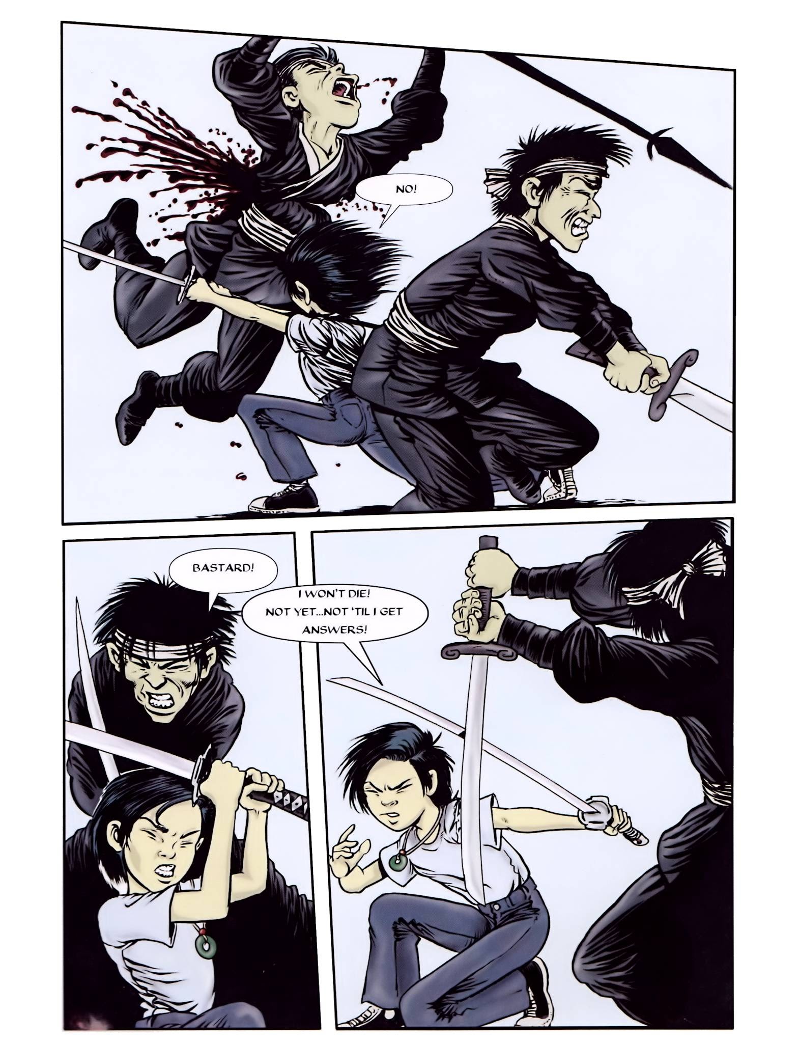 Read online Samurai (1996) comic -  Issue # Full - 55