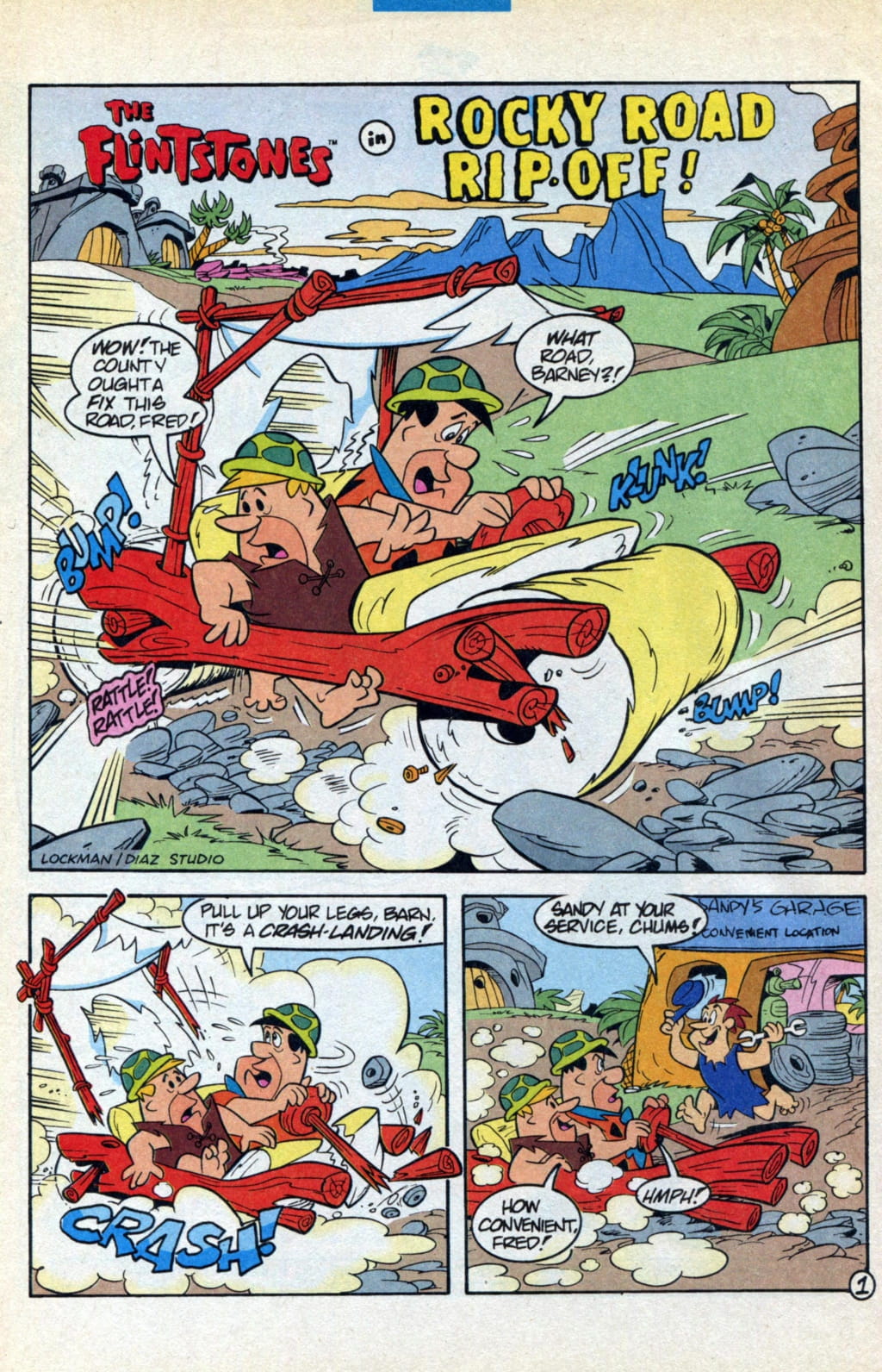 Read online The Flintstones (1995) comic -  Issue #21 - 23