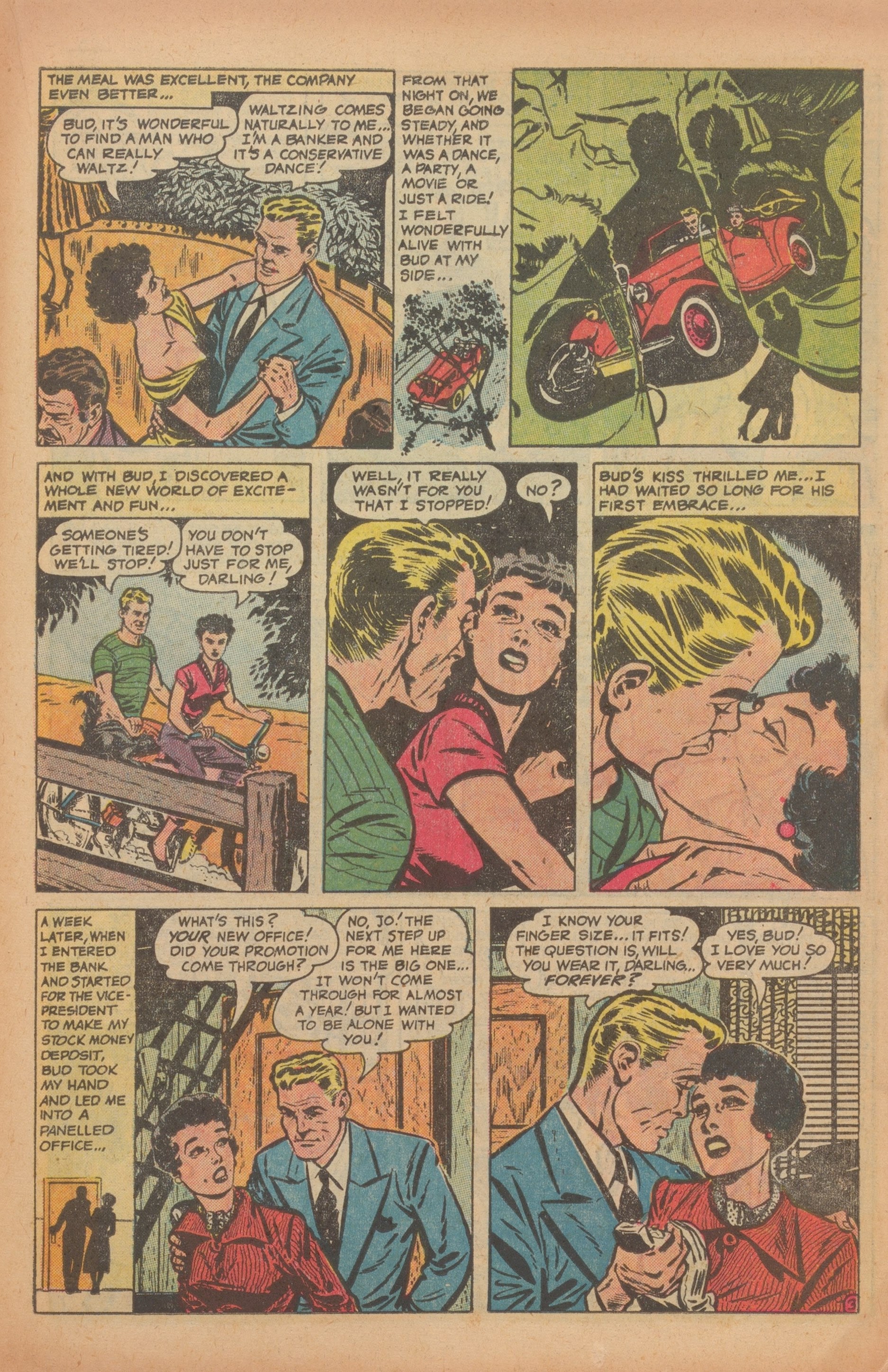 Read online Love Romances comic -  Issue #37 - 23