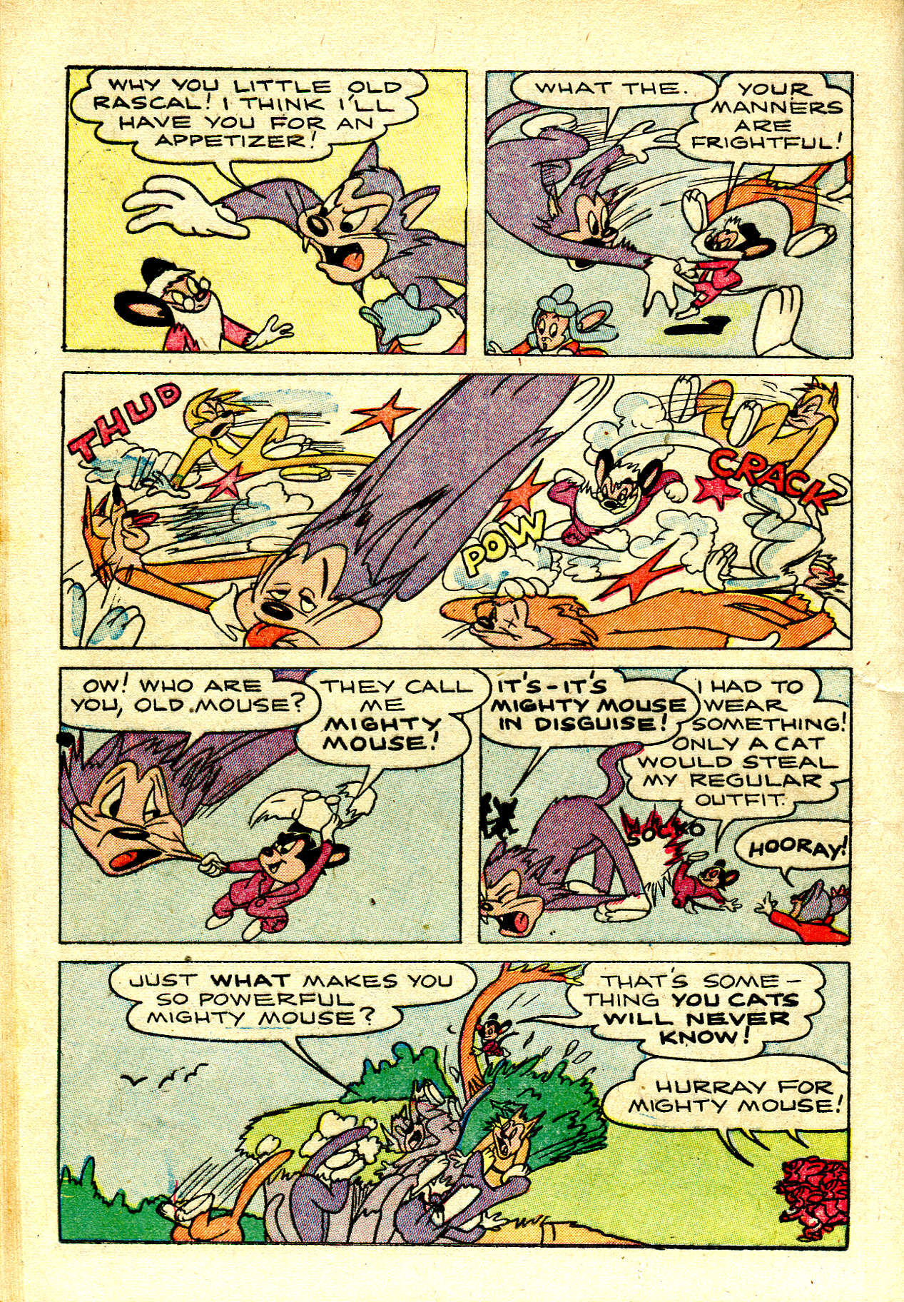 Read online Paul Terry's Mighty Mouse Comics comic -  Issue #42 - 27