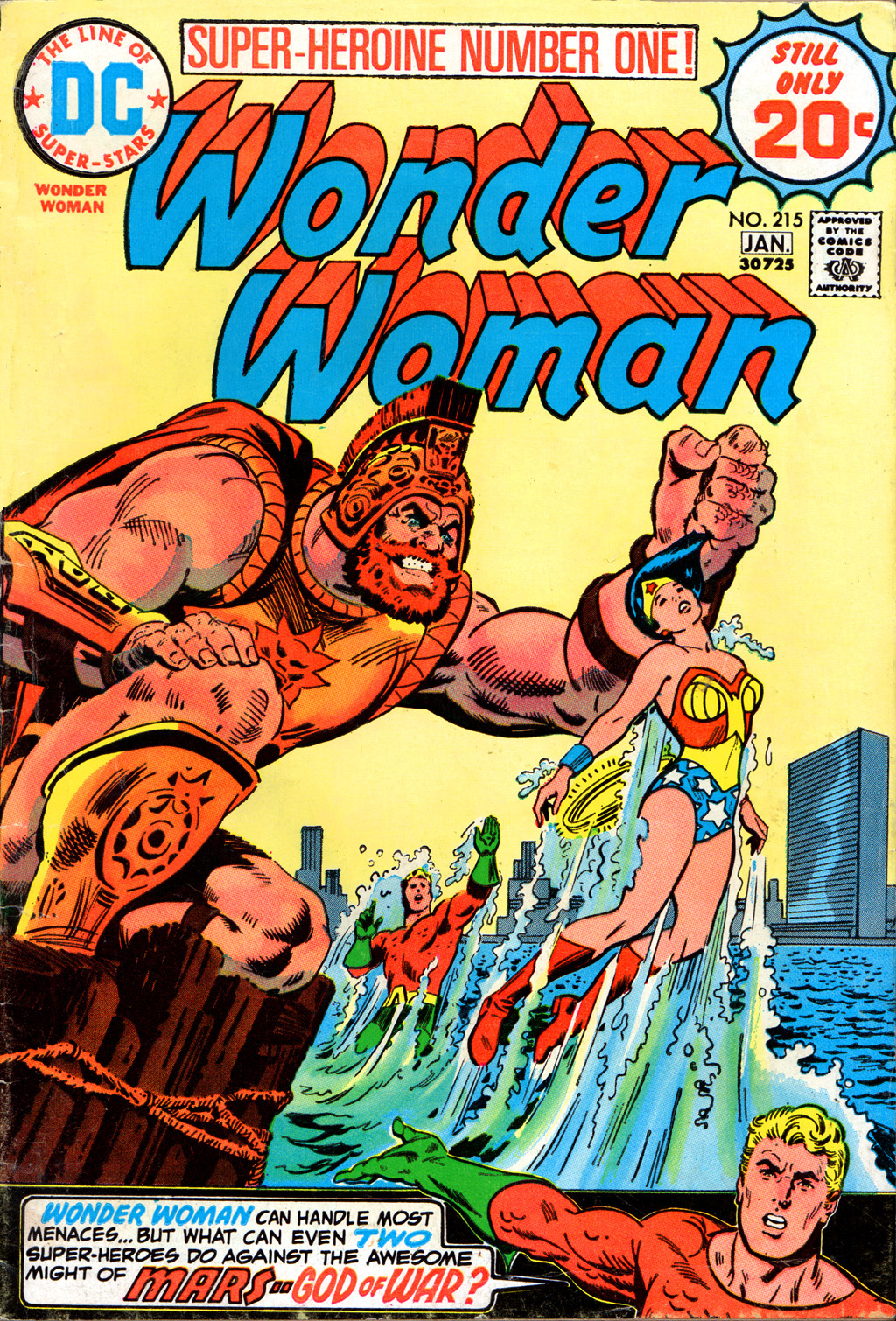 Read online Wonder Woman (1942) comic -  Issue #215 - 1