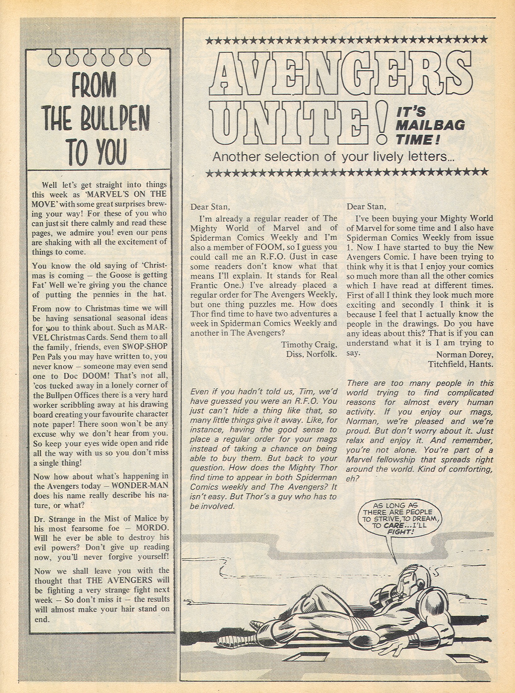 Read online The Avengers (1973) comic -  Issue #6 - 16