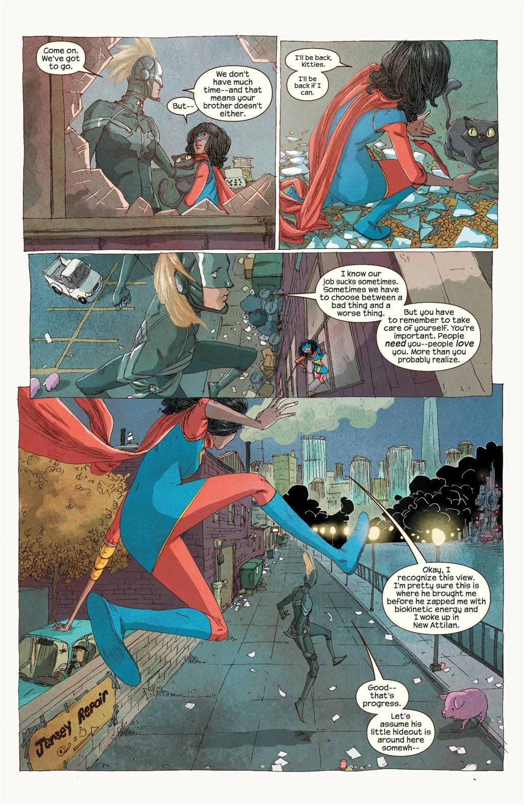 Read online Ms. Marvel Meets The Marvel Universe comic -  Issue # TPB (Part 2) - 53