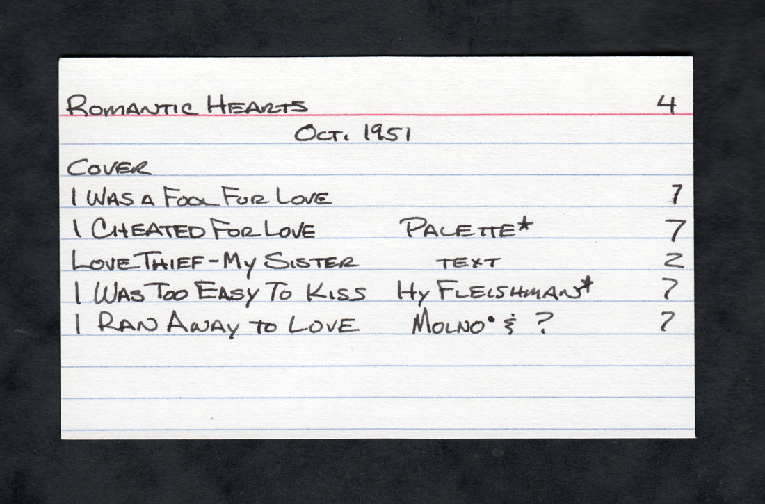 Read online Romantic Hearts comic -  Issue #4 - 37