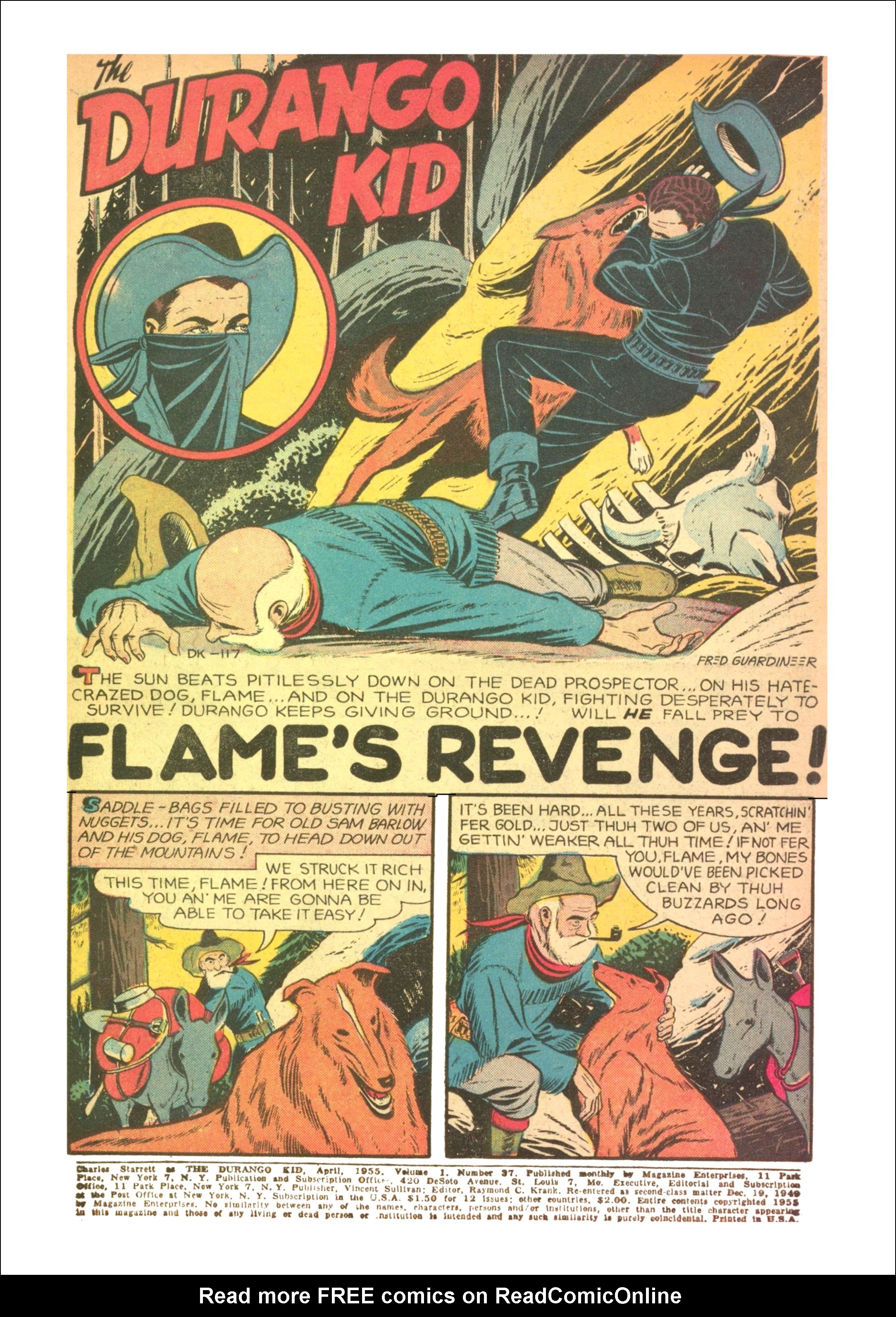 Read online Charles Starrett as The Durango Kid comic -  Issue #35 - 3
