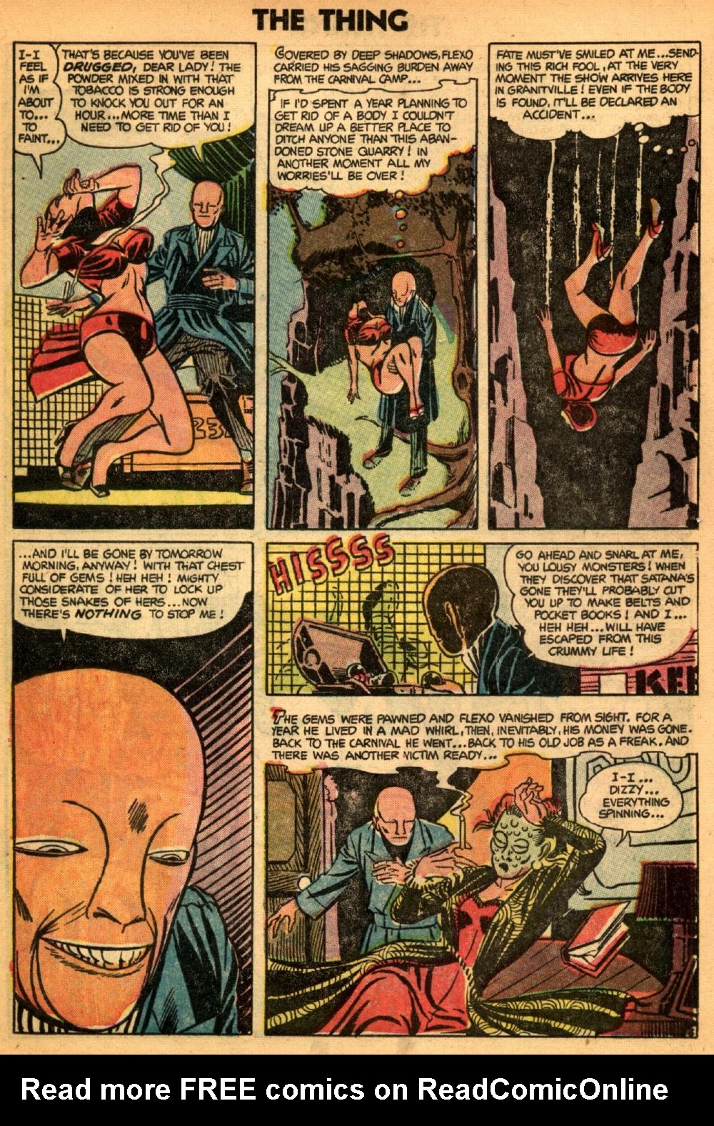 Read online The Thing! (1952) comic -  Issue #15 - 17