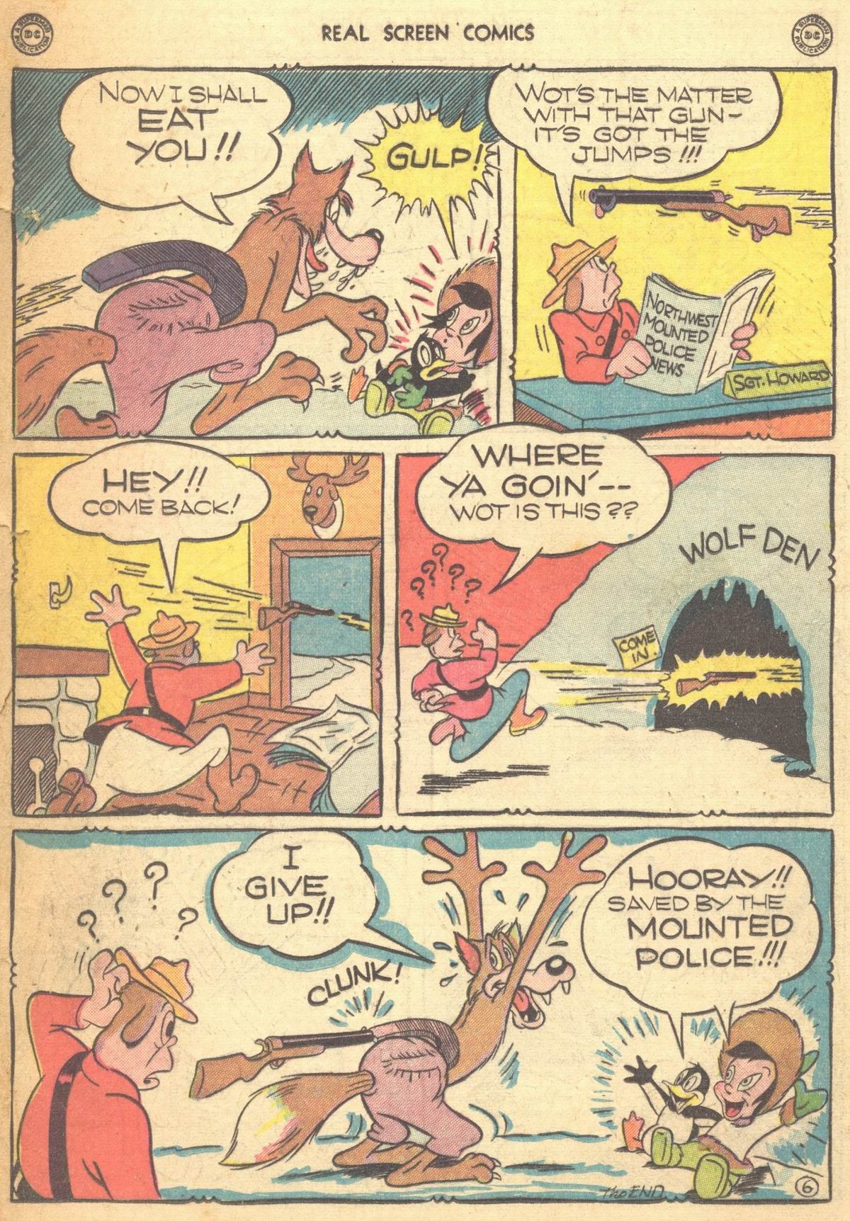 Read online Real Screen Comics comic -  Issue #4 - 28