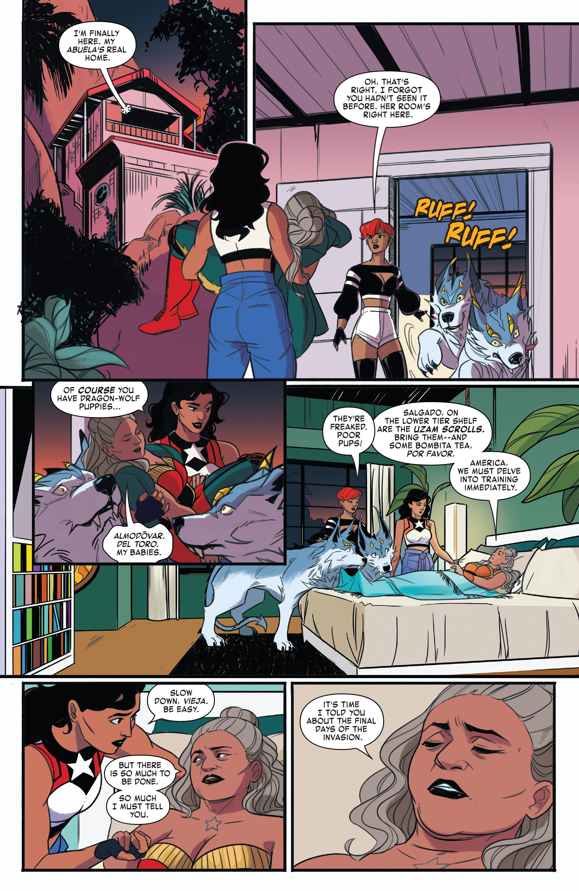 Read online Marvel-Verse: America Chavez comic -  Issue # TPB - 111