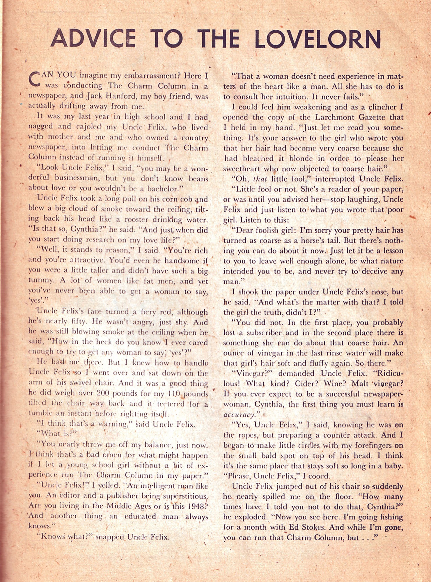 Read online Babe (1948) comic -  Issue #4 - 35