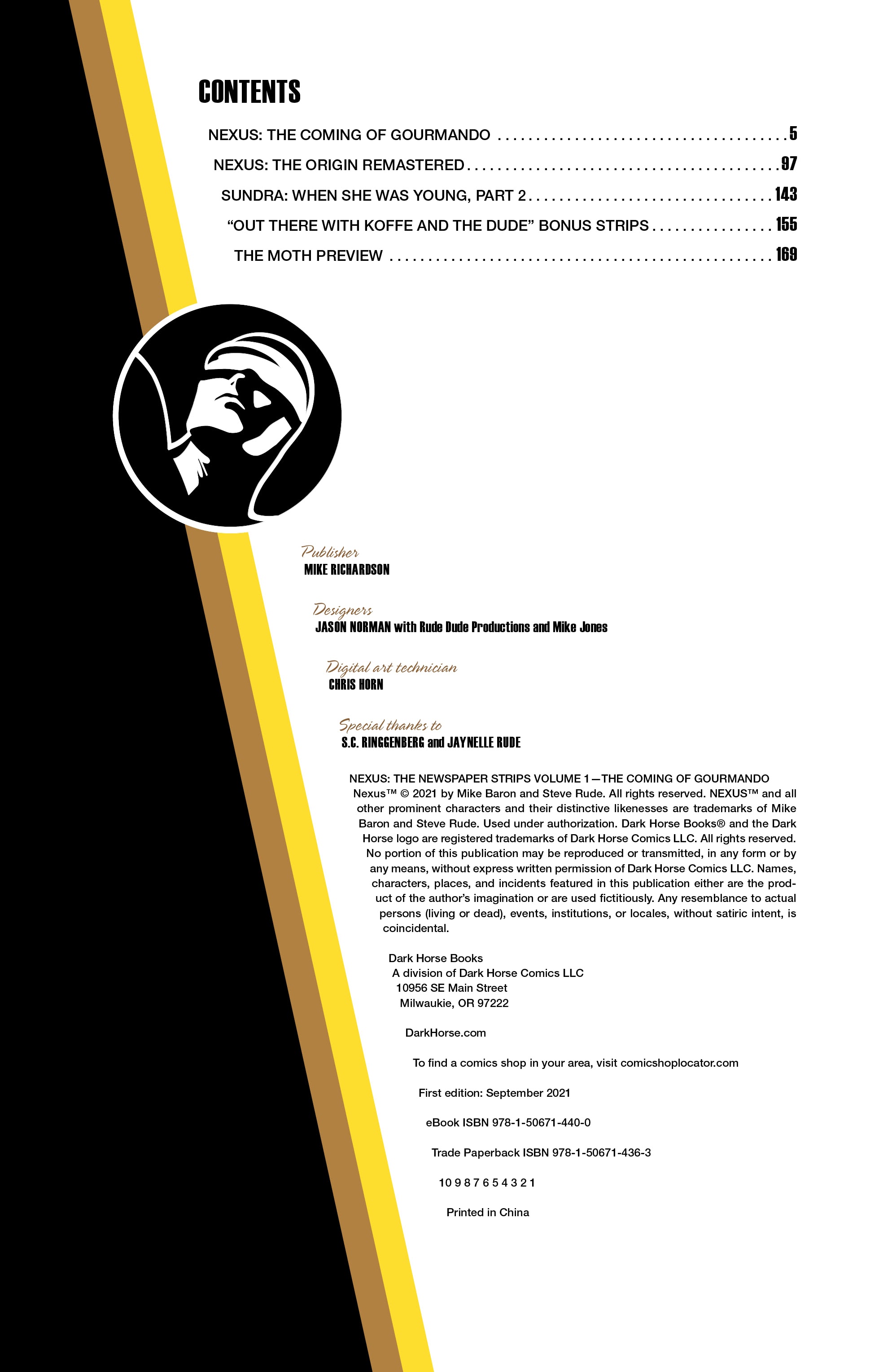 Read online Nexus Newspaper Strips: The Coming of Gourmando comic -  Issue # TPB (Part 1) - 3
