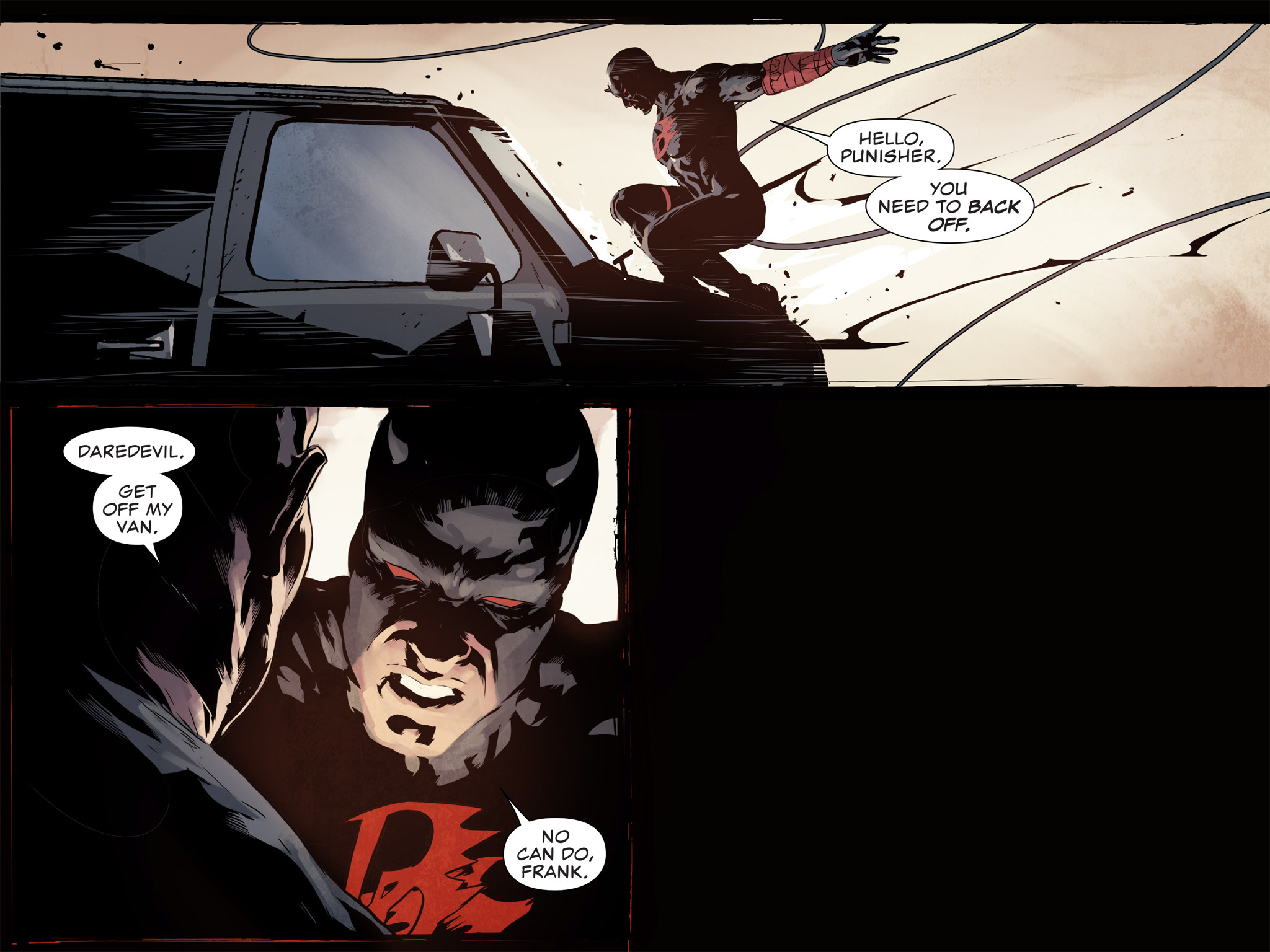 Read online Daredevil / Punisher : The Seventh Circle comic -  Issue #1 - 64