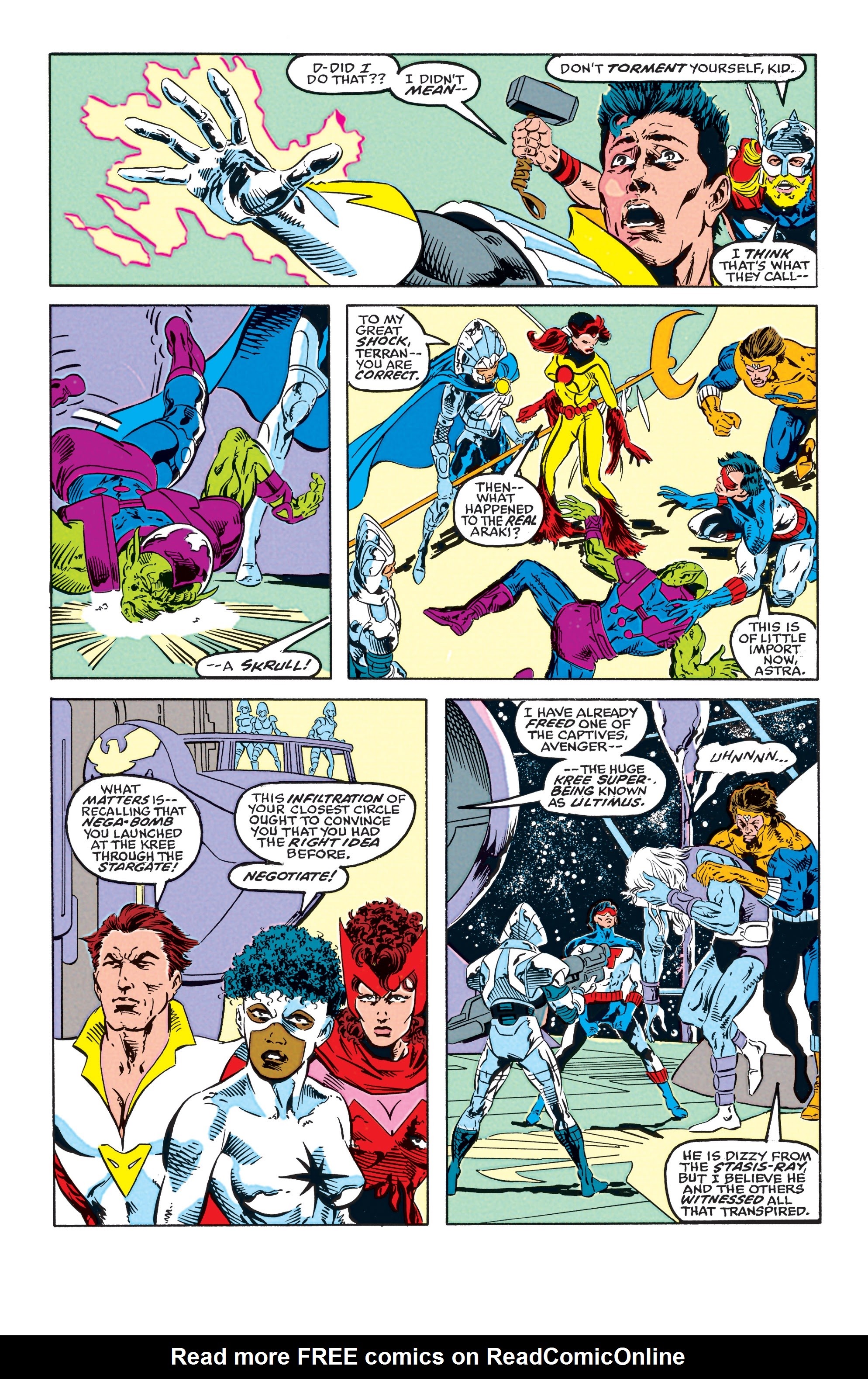 Read online Avengers Epic Collection: Operation Galactic Storm comic -  Issue # TPB (Part 4) - 48