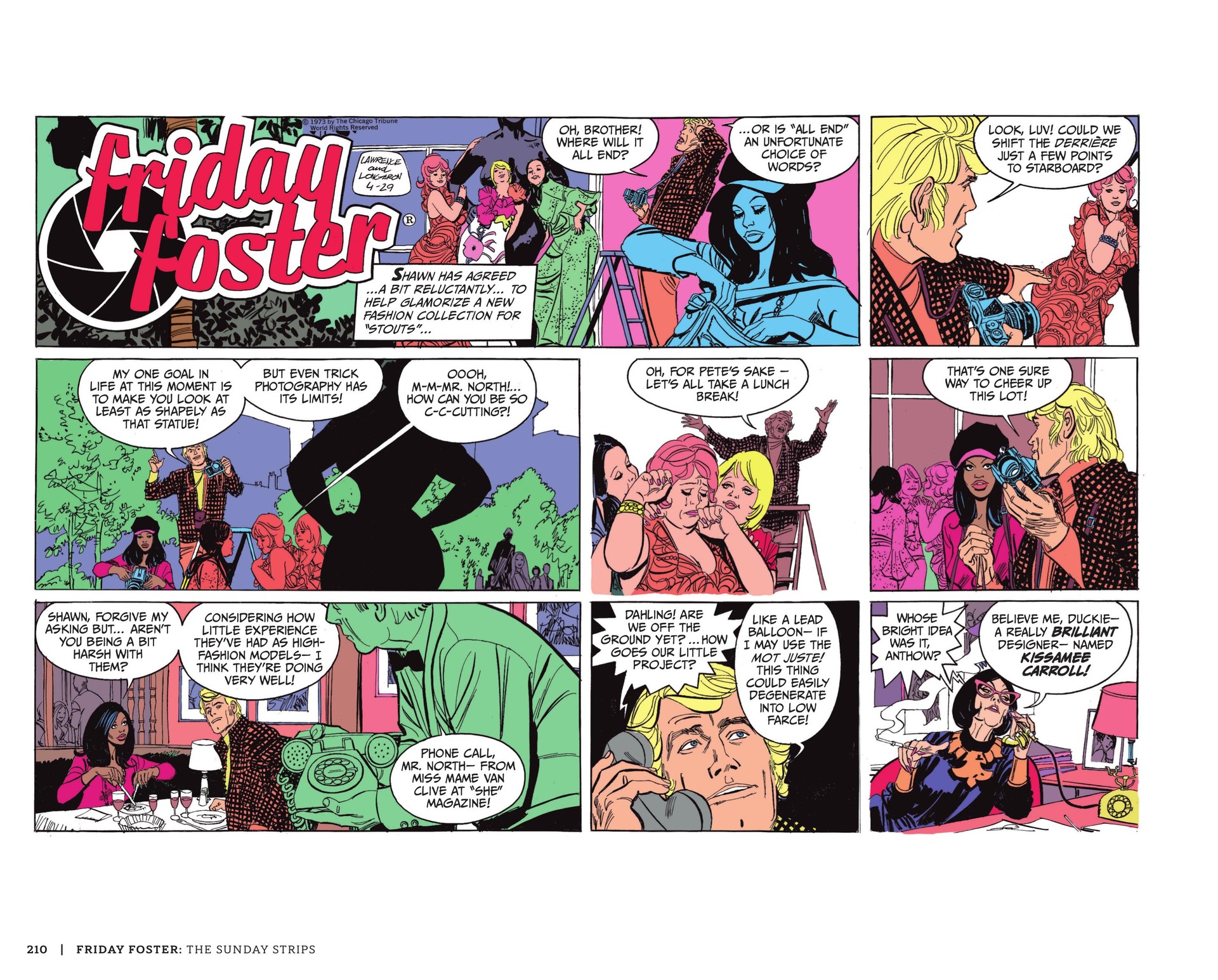 Read online Friday Foster: The Sunday Strips comic -  Issue # TPB (Part 3) - 11