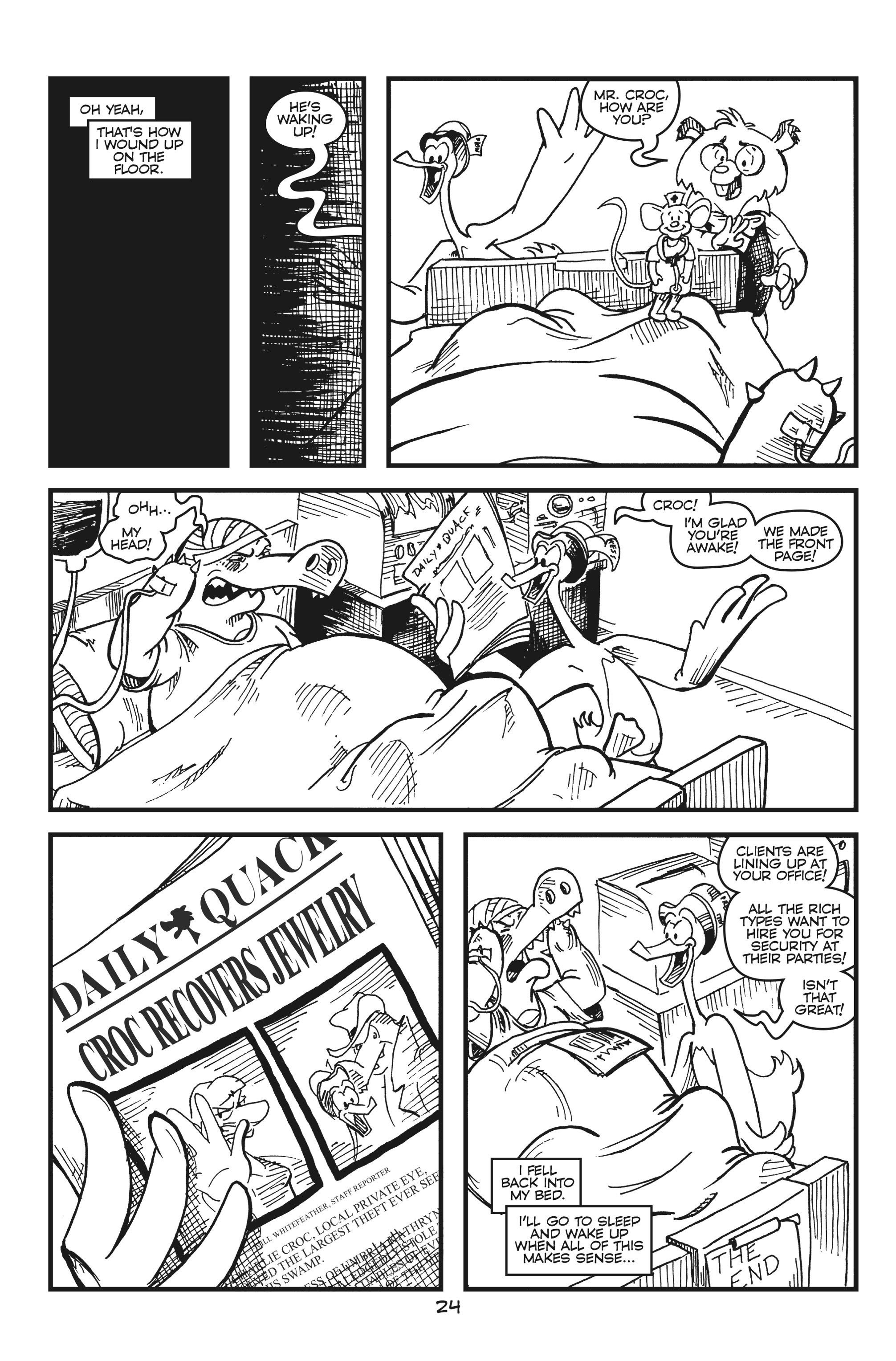 Read online Charlie Croc: Private Eye comic -  Issue #3 - 26