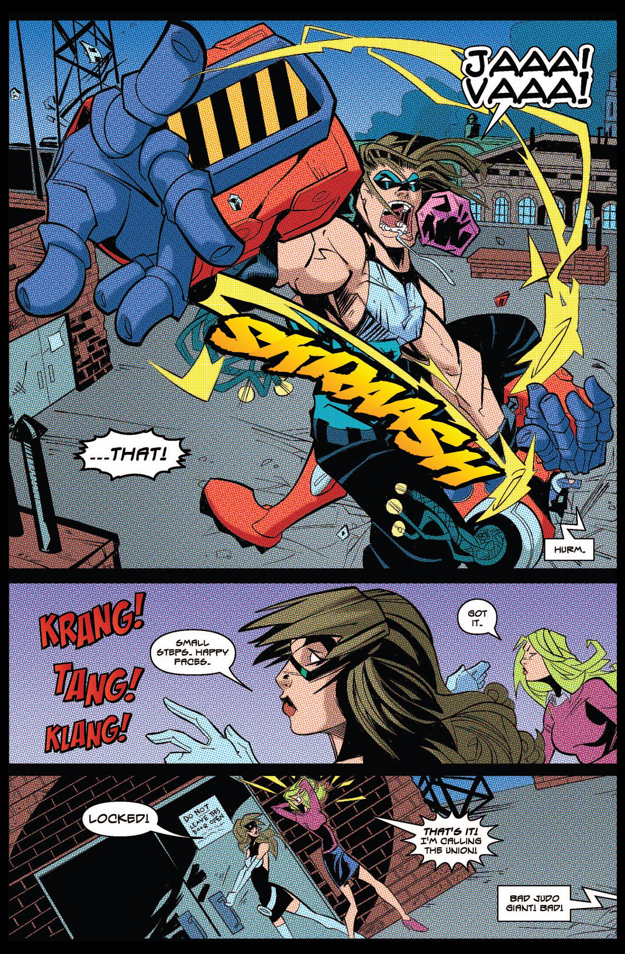 Read online Judo Girl comic -  Issue # TPB 1 - 122