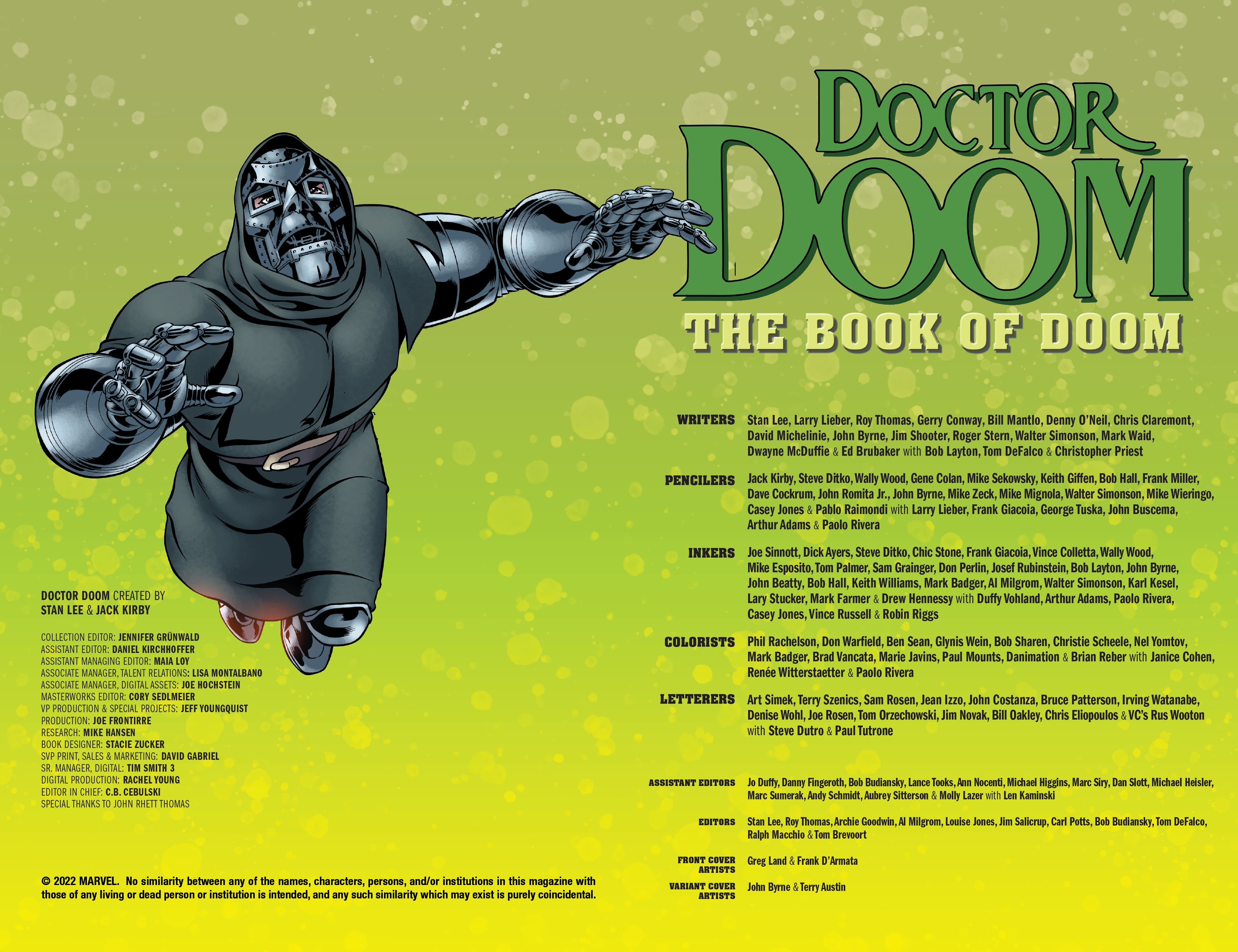 Read online Doctor Doom: The Book of Doom Omnibus comic -  Issue # TPB (Part 1) - 3