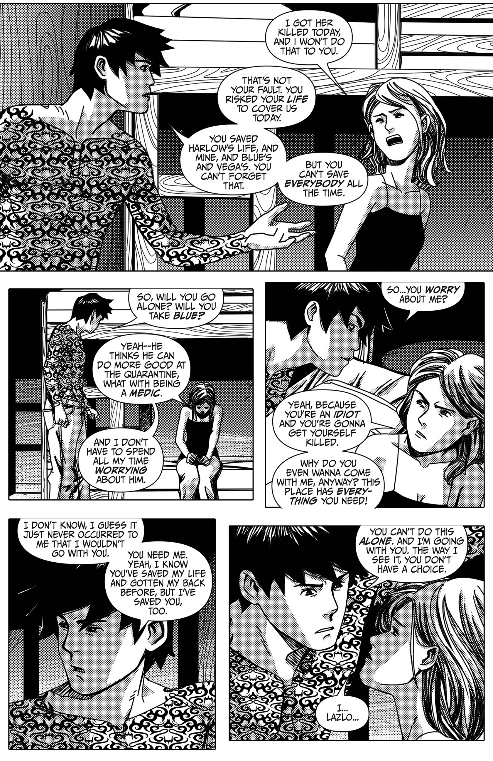 Read online Amanda Hocking's The Hollows: A Hollowland Graphic Novel comic -  Issue #7 - 12