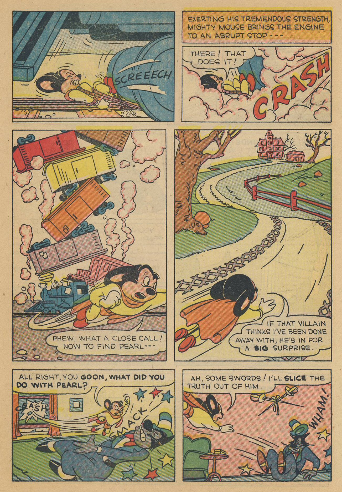 Read online Paul Terry's Mighty Mouse Comics comic -  Issue #54 - 8