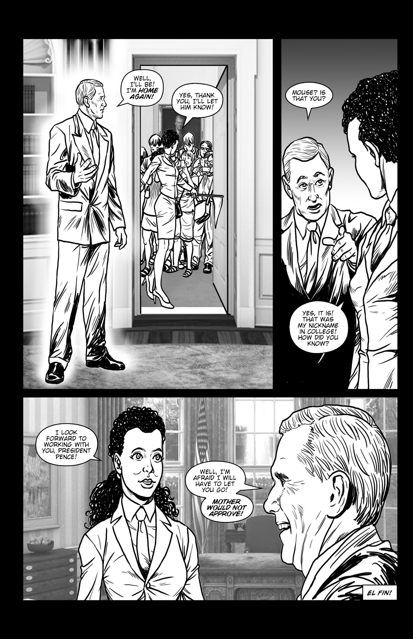 Read online President Pence comic -  Issue # Full - 23
