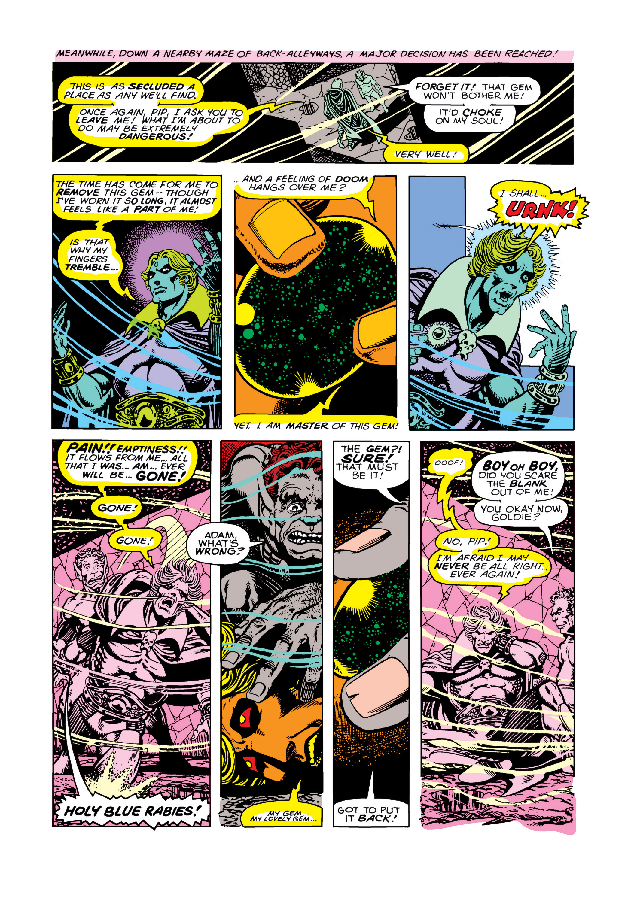 Read online Marvel Masterworks: Warlock comic -  Issue # TPB 2 (Part 1) - 53