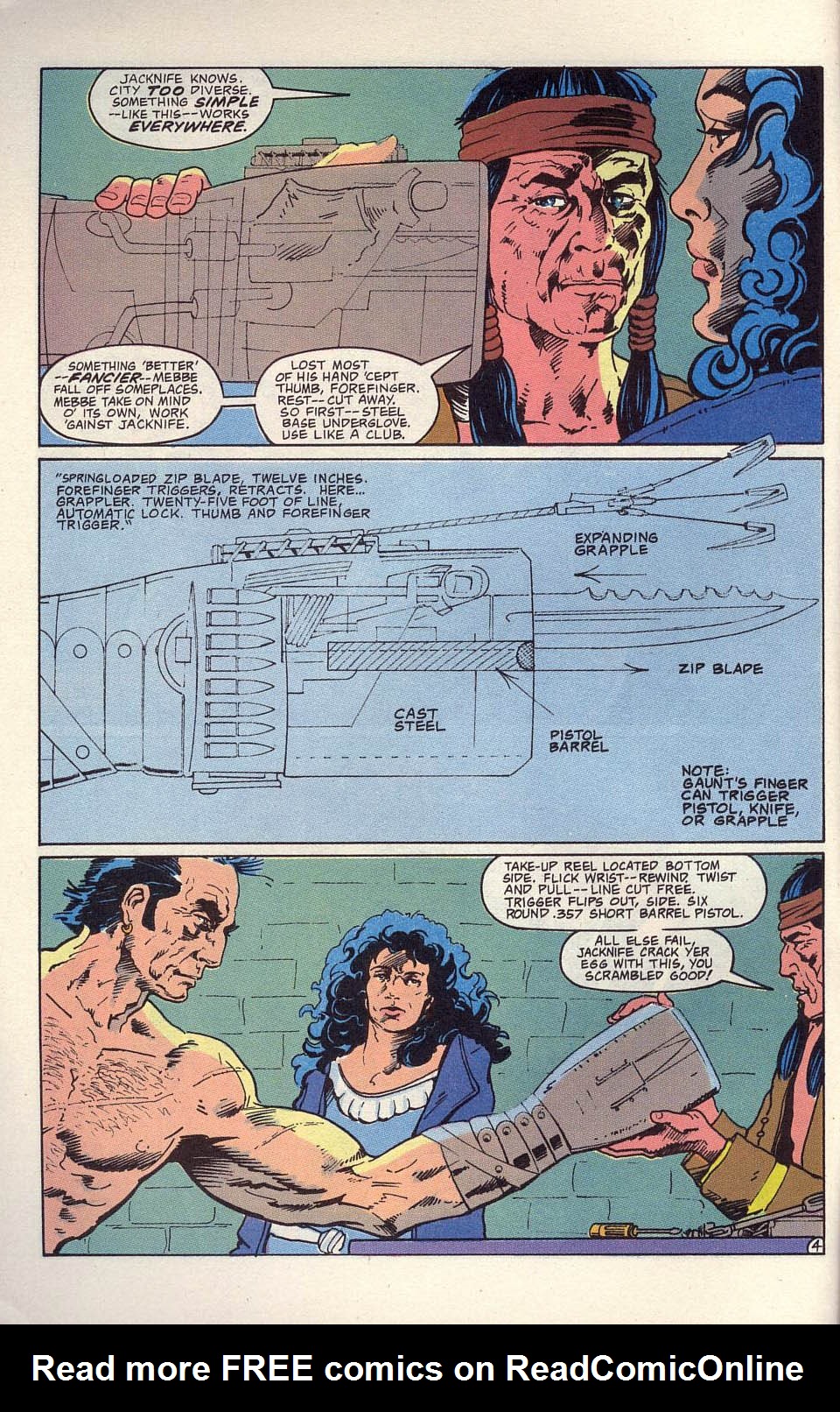 Read online Grimjack comic -  Issue #22 - 6