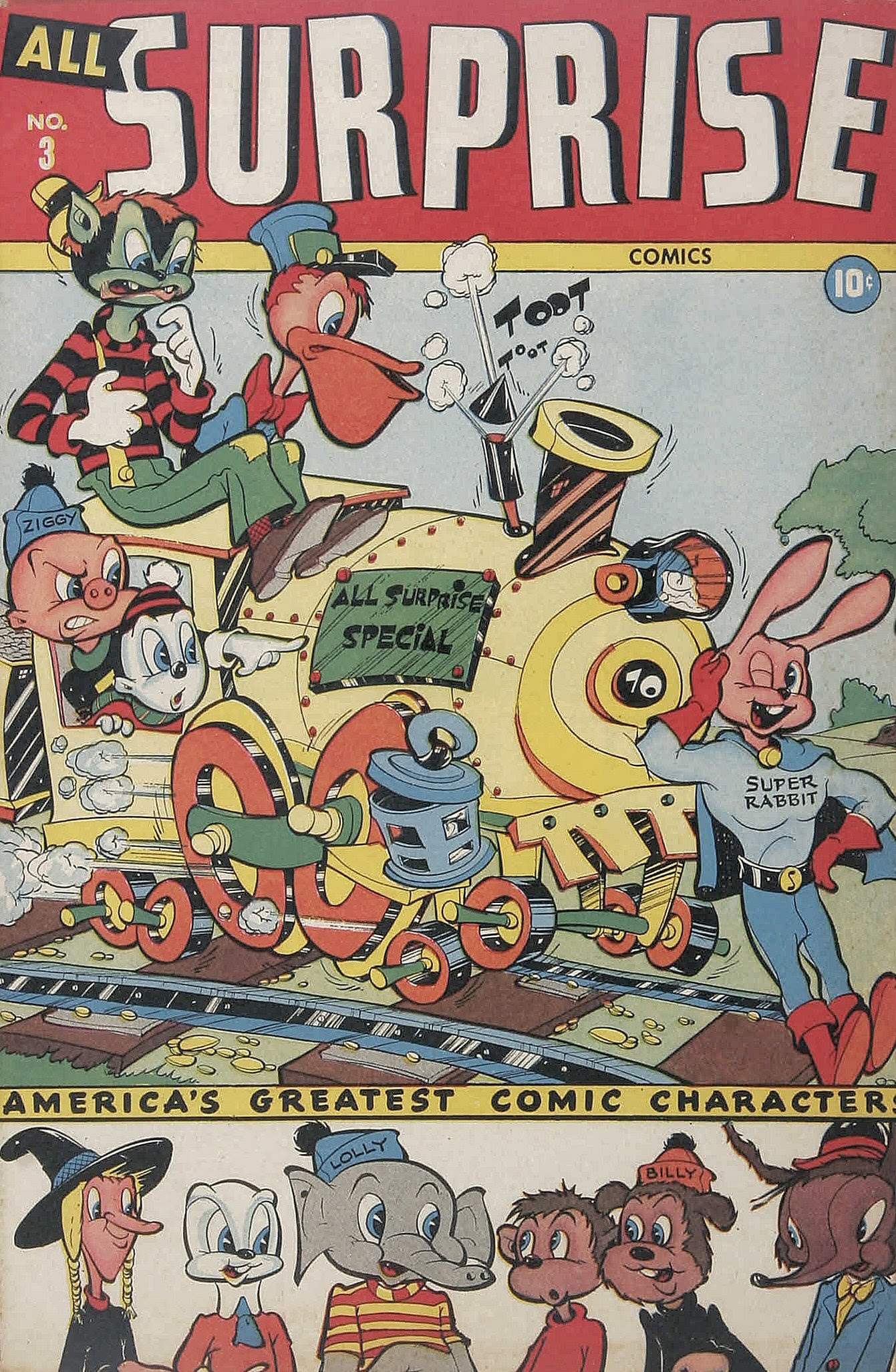 Read online All Surprise Comics comic -  Issue #3 - 1