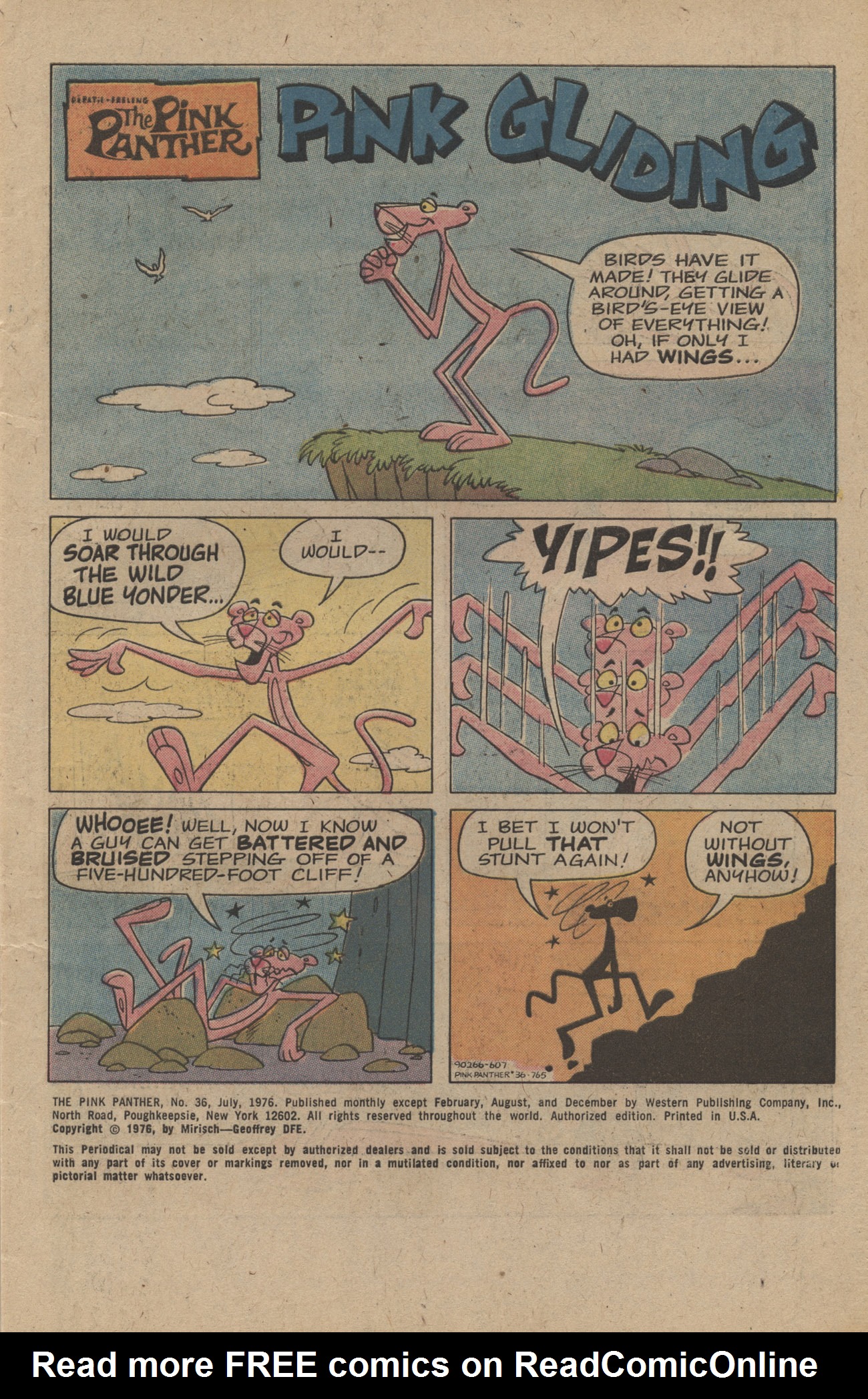 Read online The Pink Panther (1971) comic -  Issue #36 - 3
