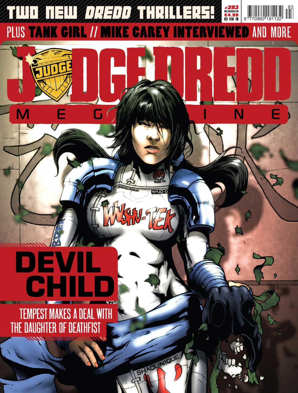 Read online Judge Dredd Megazine (Vol. 5) comic -  Issue #293 - 1