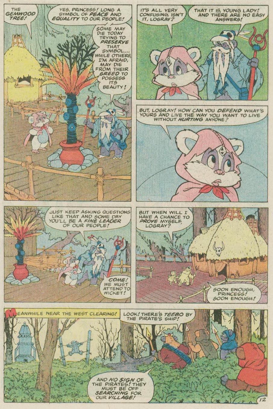 Read online Ewoks (1987) comic -  Issue #2 - 14